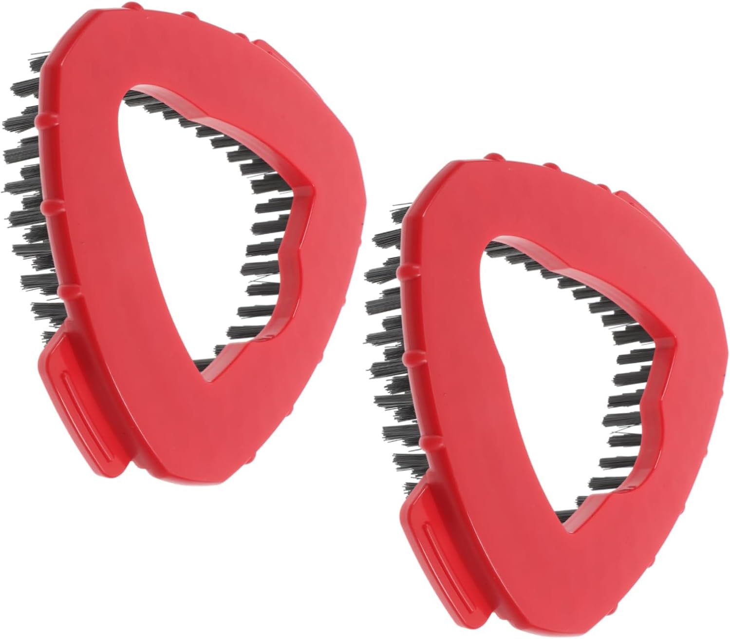 2pcs Stiff Bristle Replacement Scrub Brush for Triangular Mop