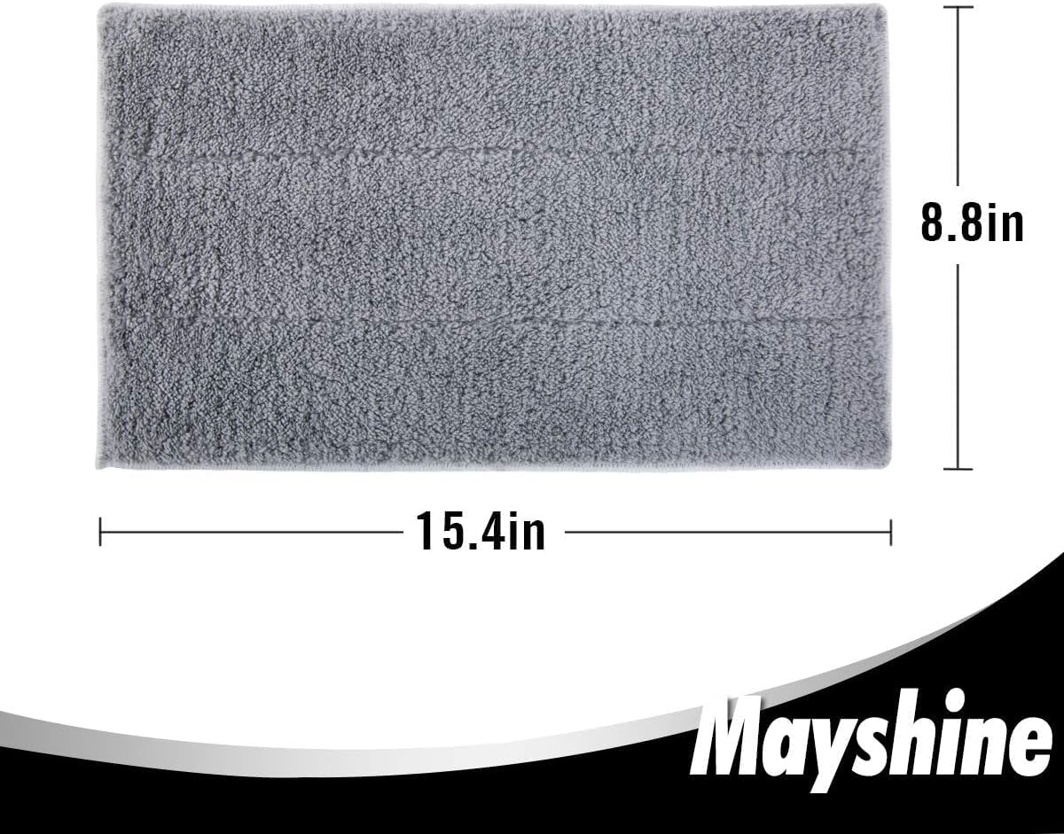 MAYSHINE 12 Pack Microfiber Head Flip Mop Refills