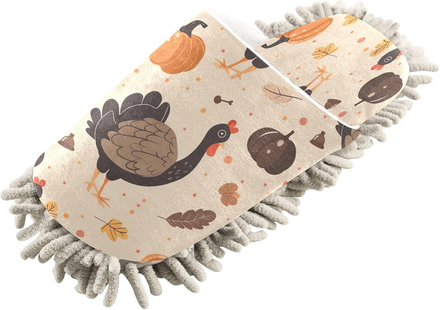 Zhirexin Mop Slippers for Home Cleaning