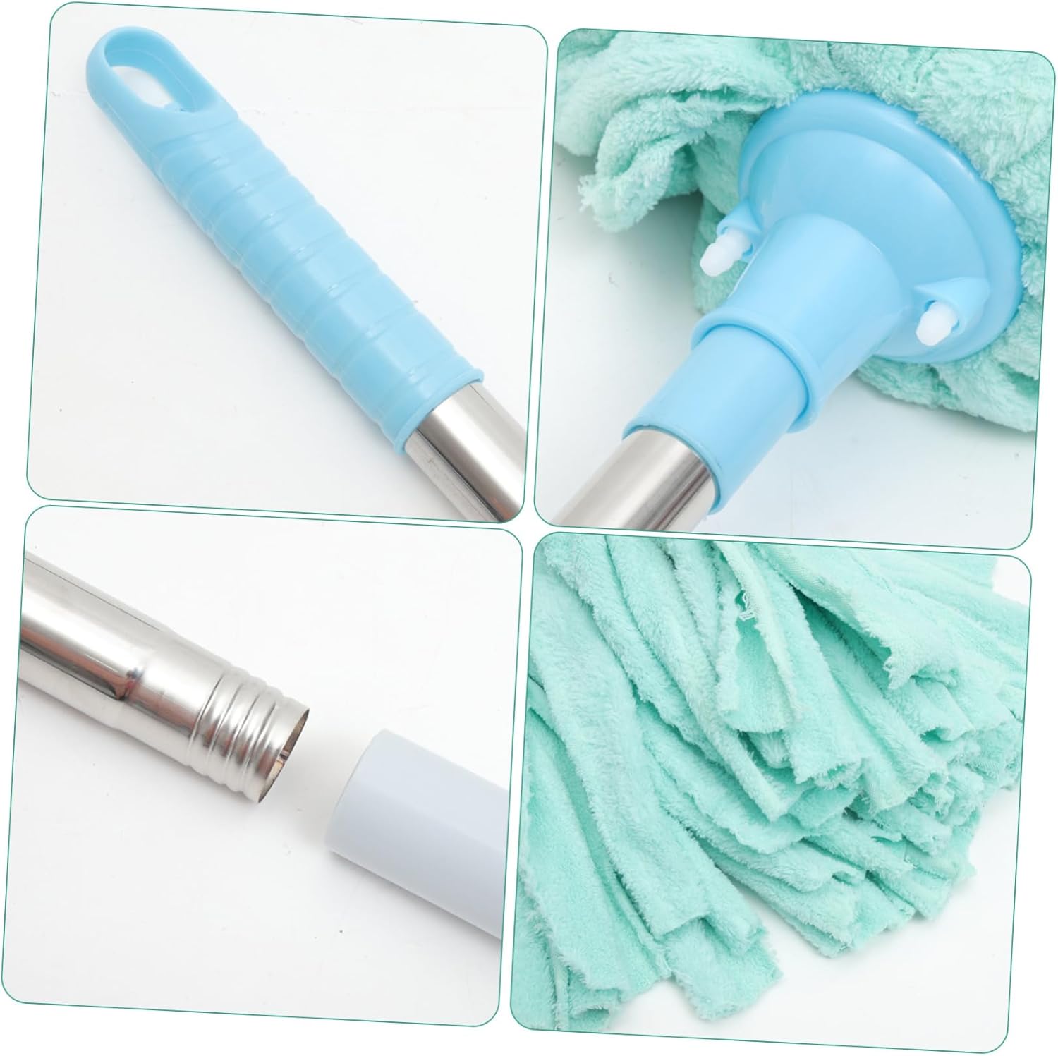 PACKOVE Reusable Mopping Head for Wood Tile Marble