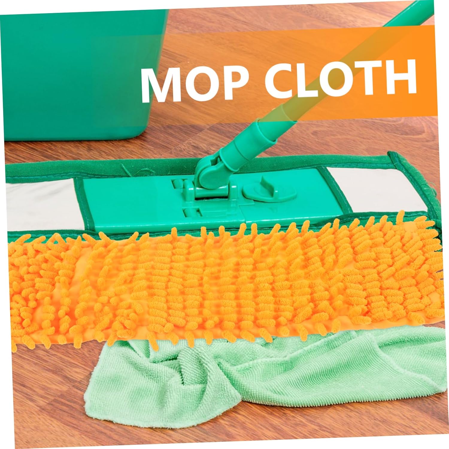 6pcs Water Absorption Mop Cloth Replacement for Home Use