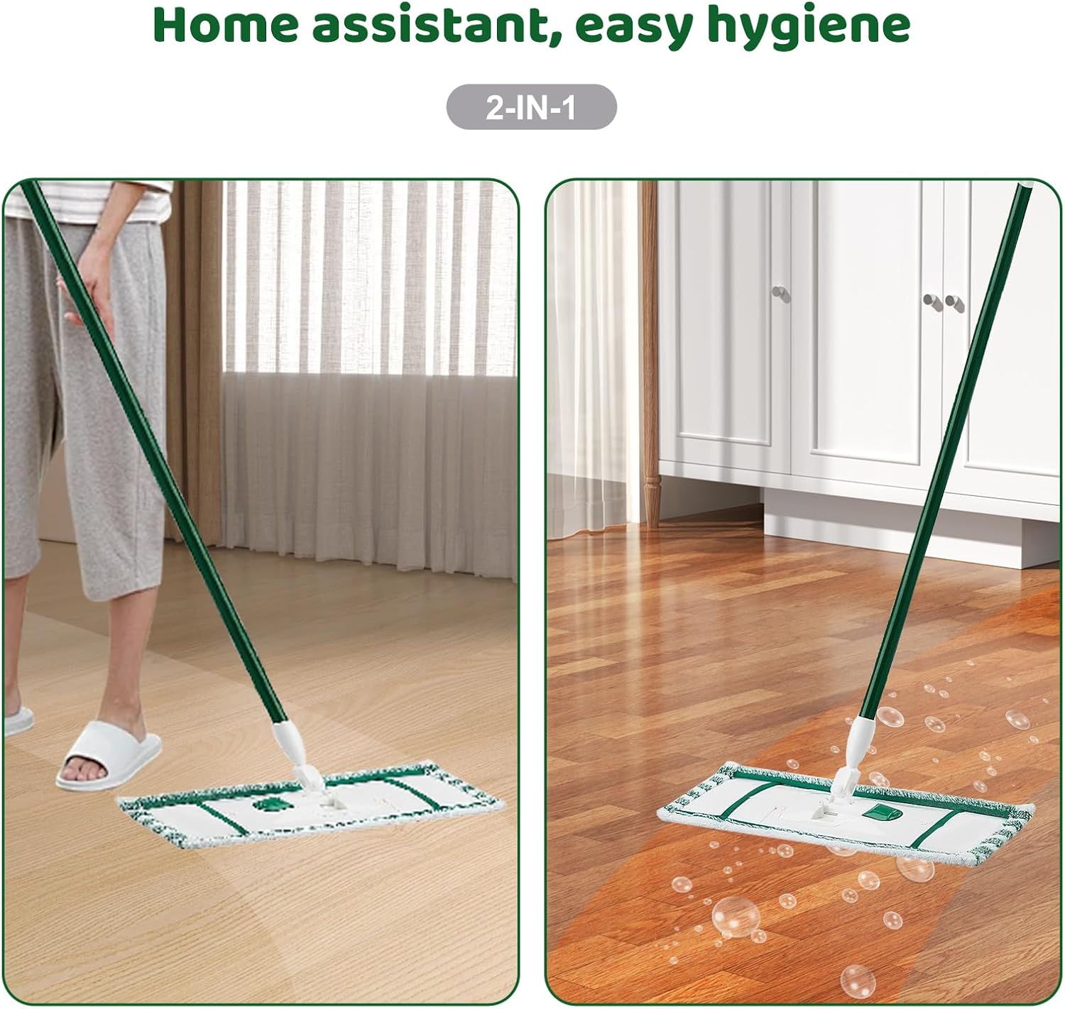 4 Pack Mop Pads for Libman Microfiber Dust Mop