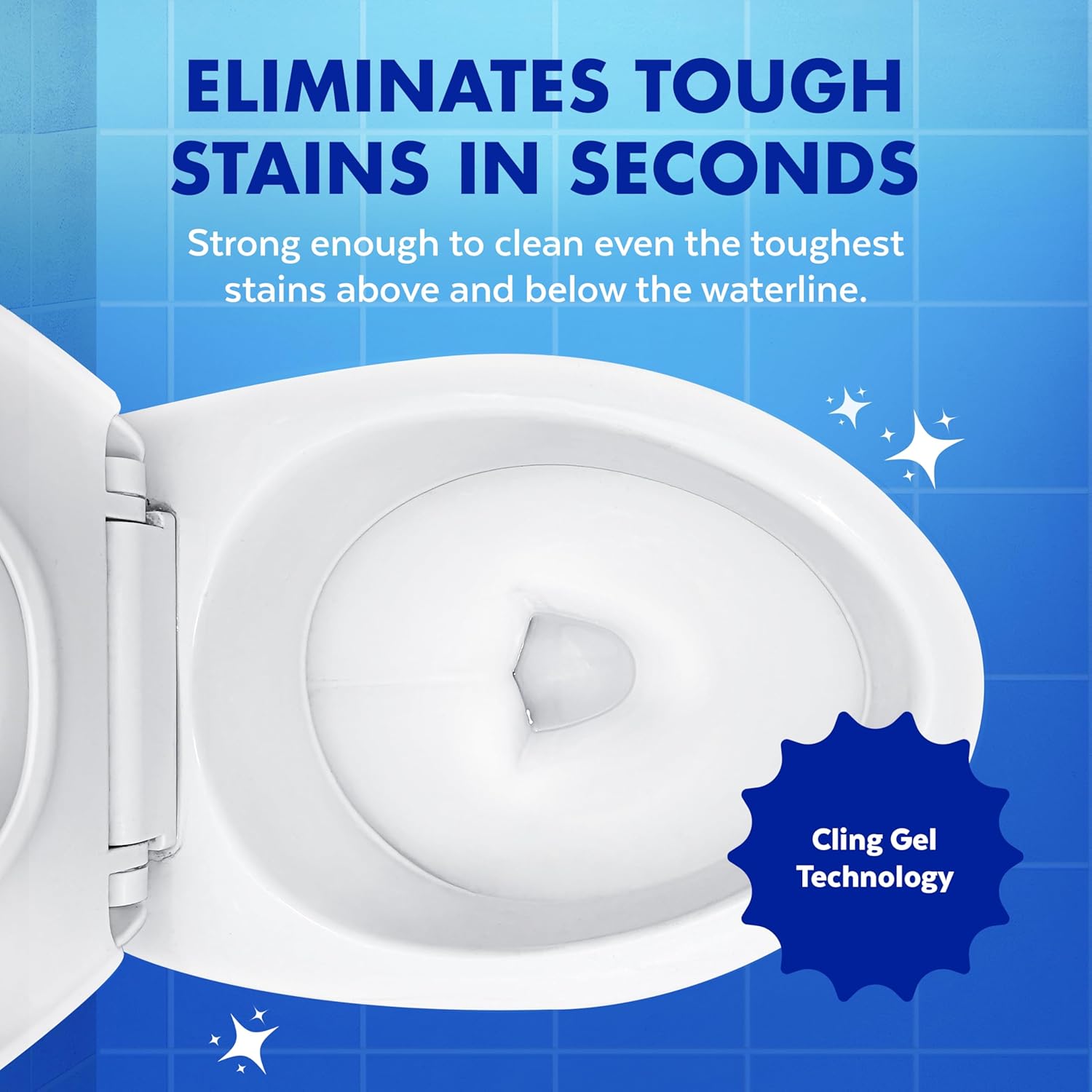 Lysol Toilet Bowl Cleaner 24 oz Clinging Gel Max Strength