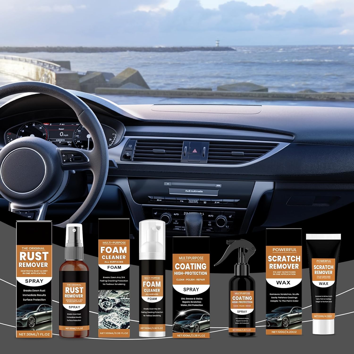 Rust Remover Spray 2025 Upgrade - 2 Pack