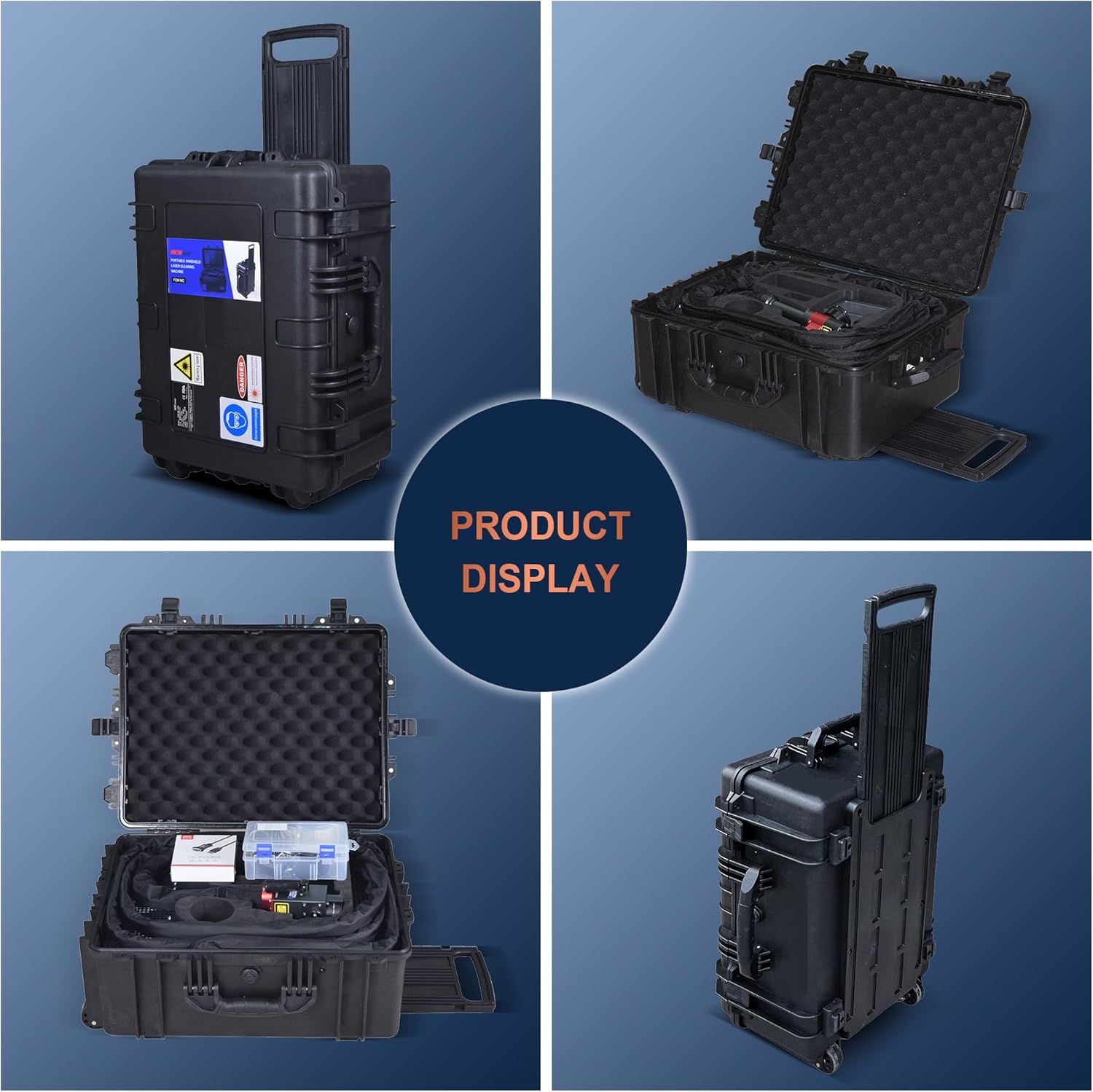 MCWlaser 300W JPT MOPA Portable Laser Cleaner
