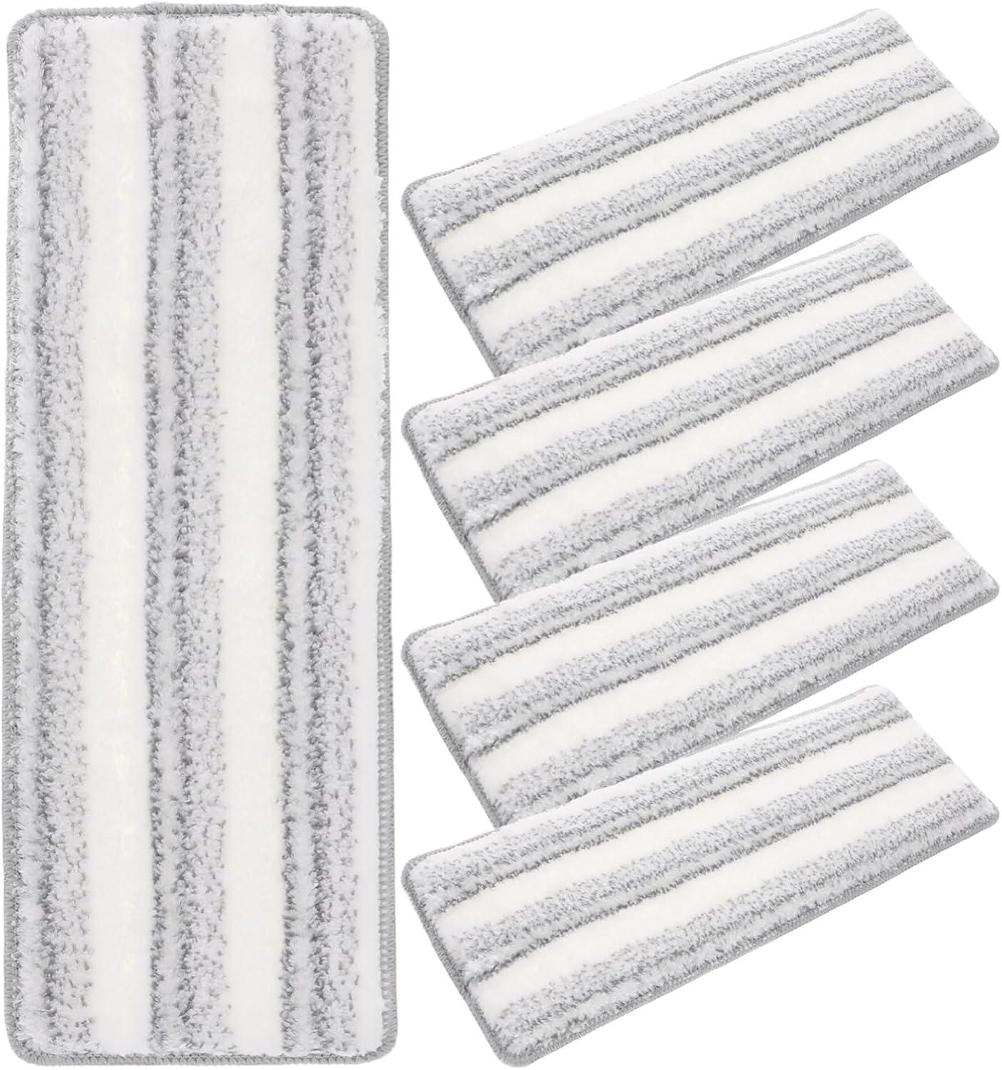 5pcs Self-Adhesive Microfiber Mop Pads Replacement