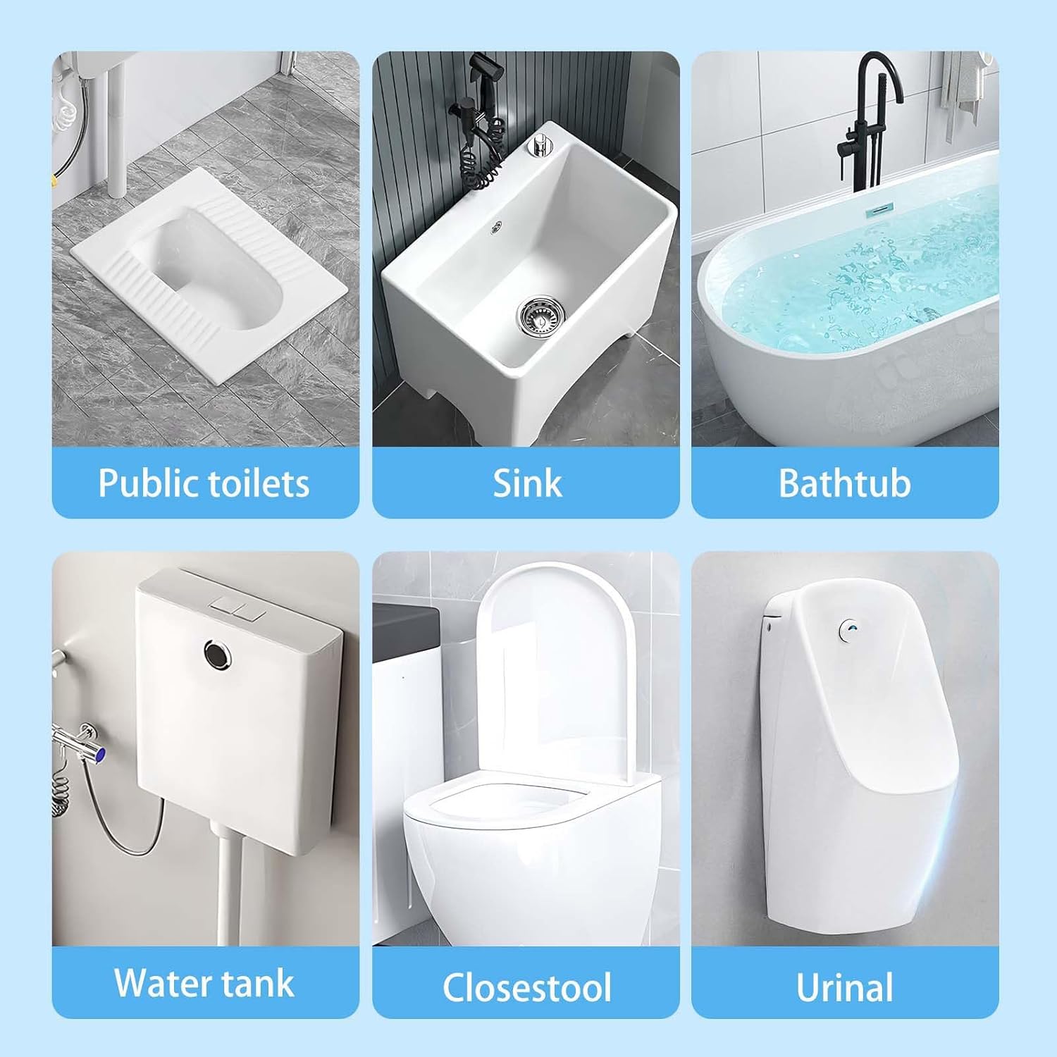 Multi-functional Toilet Cleaning Stick with Fresh Scent 1