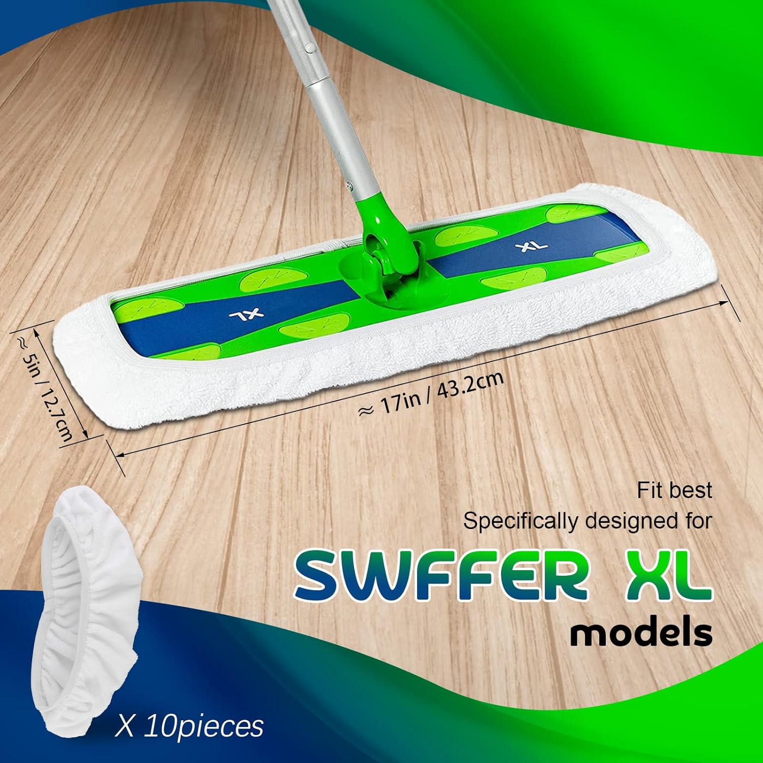 XL Wet Pads Refills for Swiffer XL Sweeper