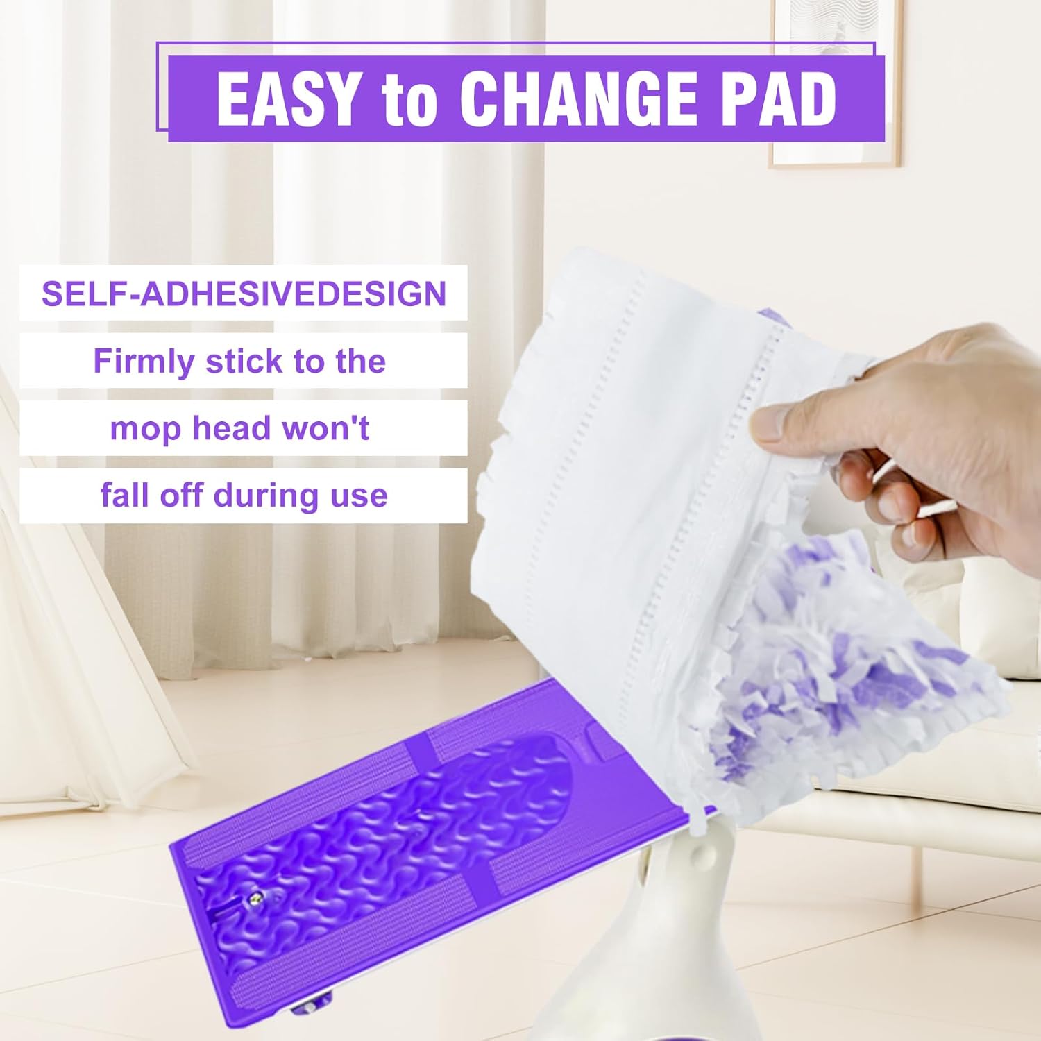 60 Count Swiffer Power Mop Refill Pads - Multi-Surface Cleaning