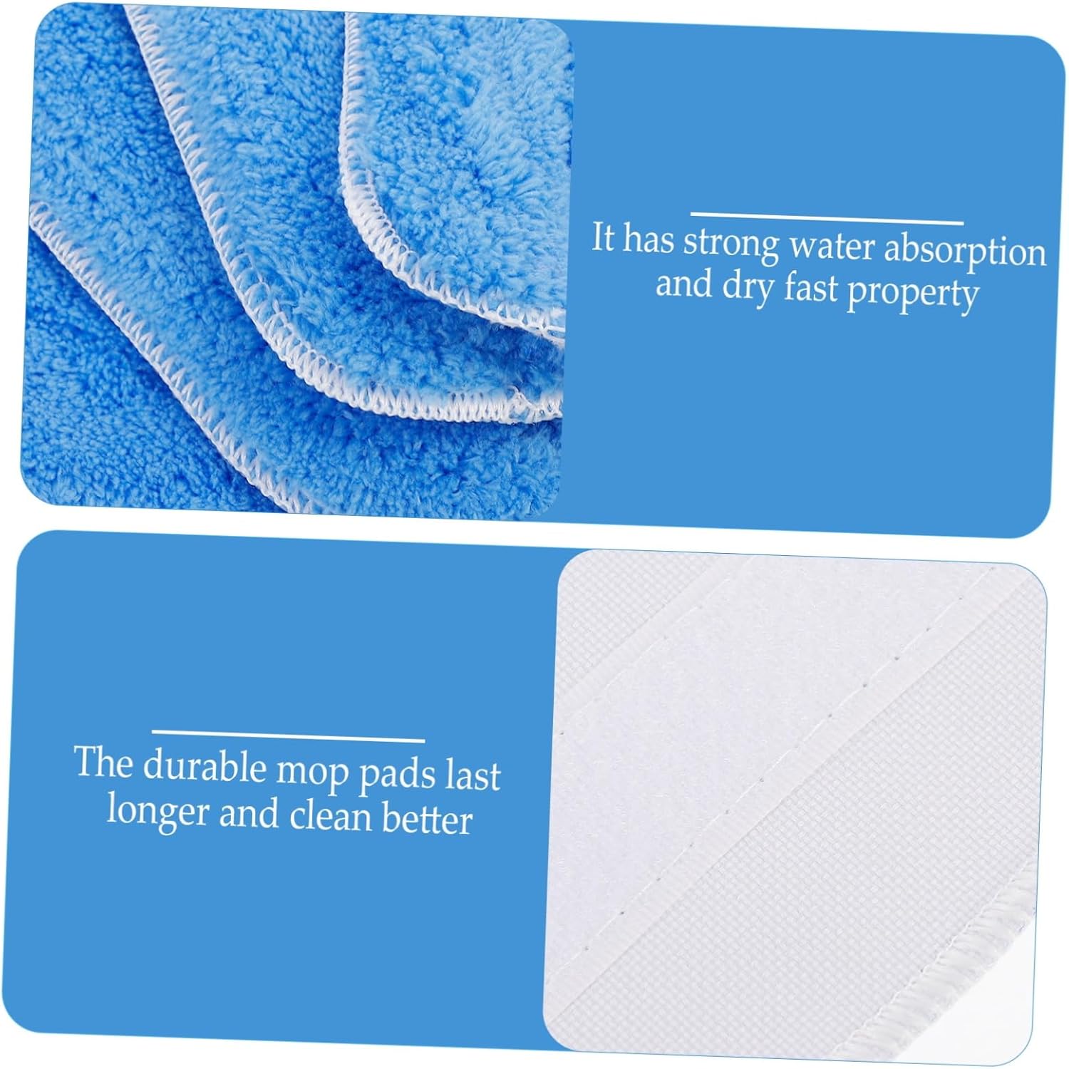 Ipetboom Refill Mop Pads for Hardwood Tile Marble Floors 1