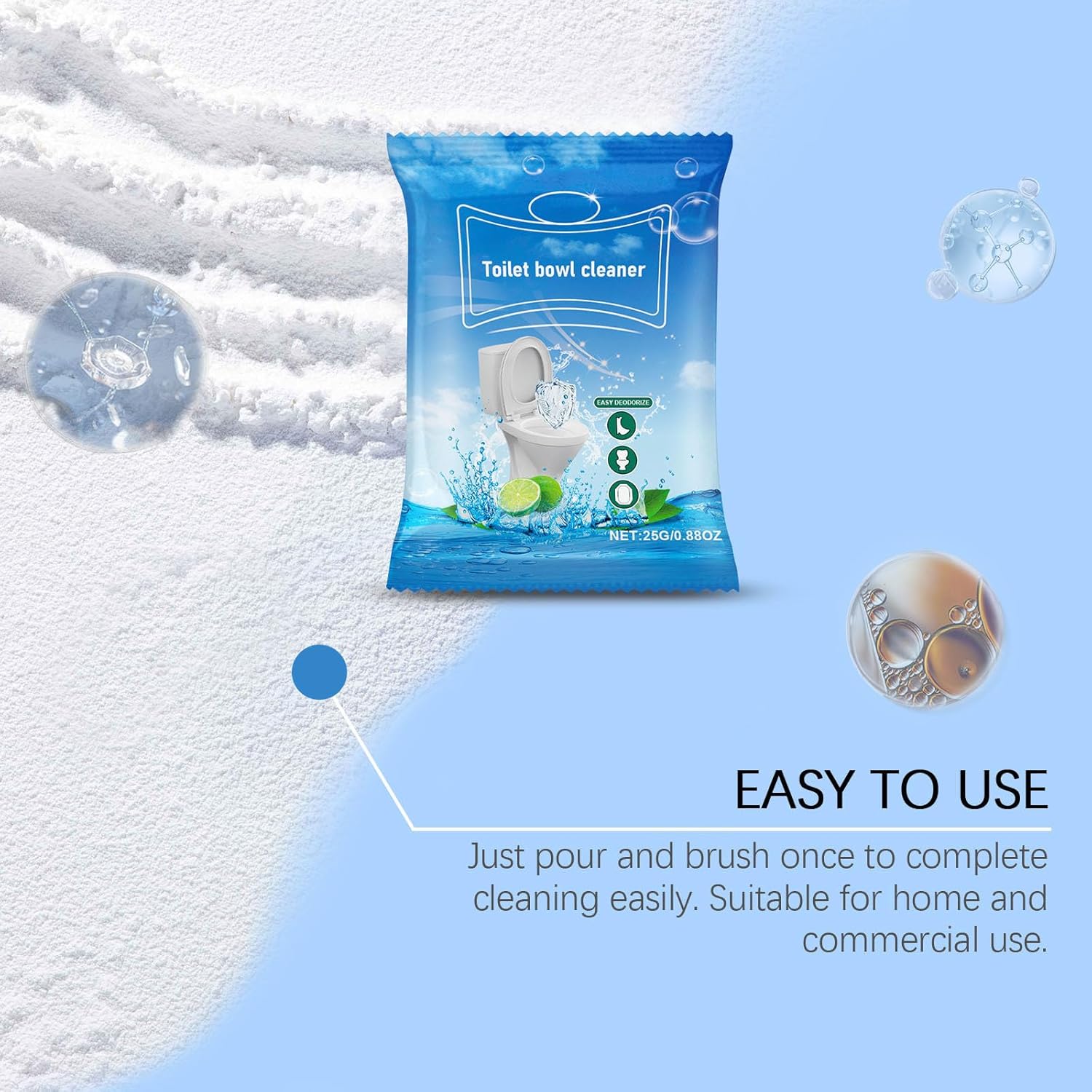 Generic Splash Toilet Cleaner Miracle Powder 2025