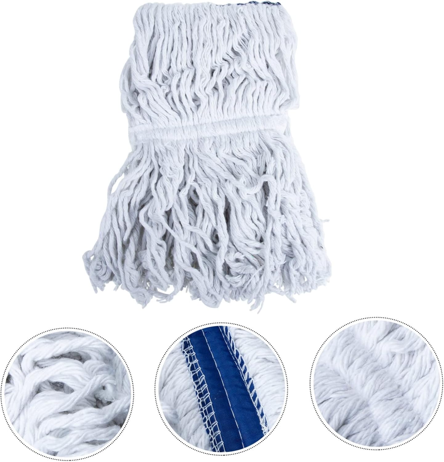Microfiber Mop Head Washable Replacement Pad for Floor Cleaning