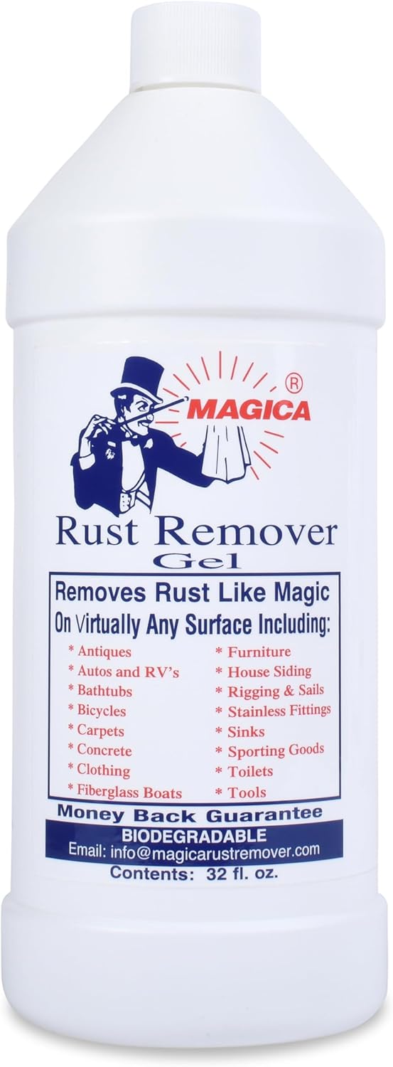 Magica Rust Remover 32oz Gel USA Made