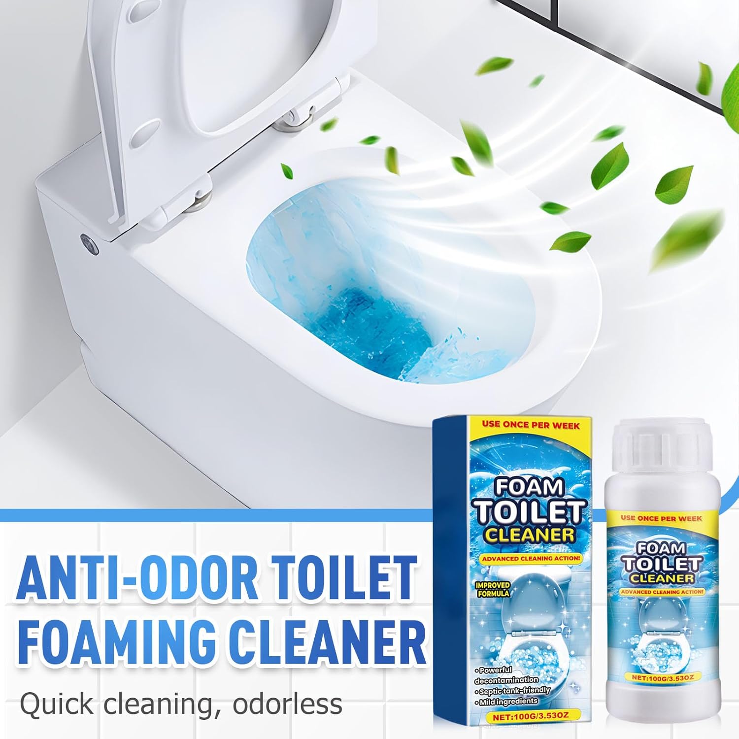 2025 Upgraded Foam Toilet Cleaner 2 PCS