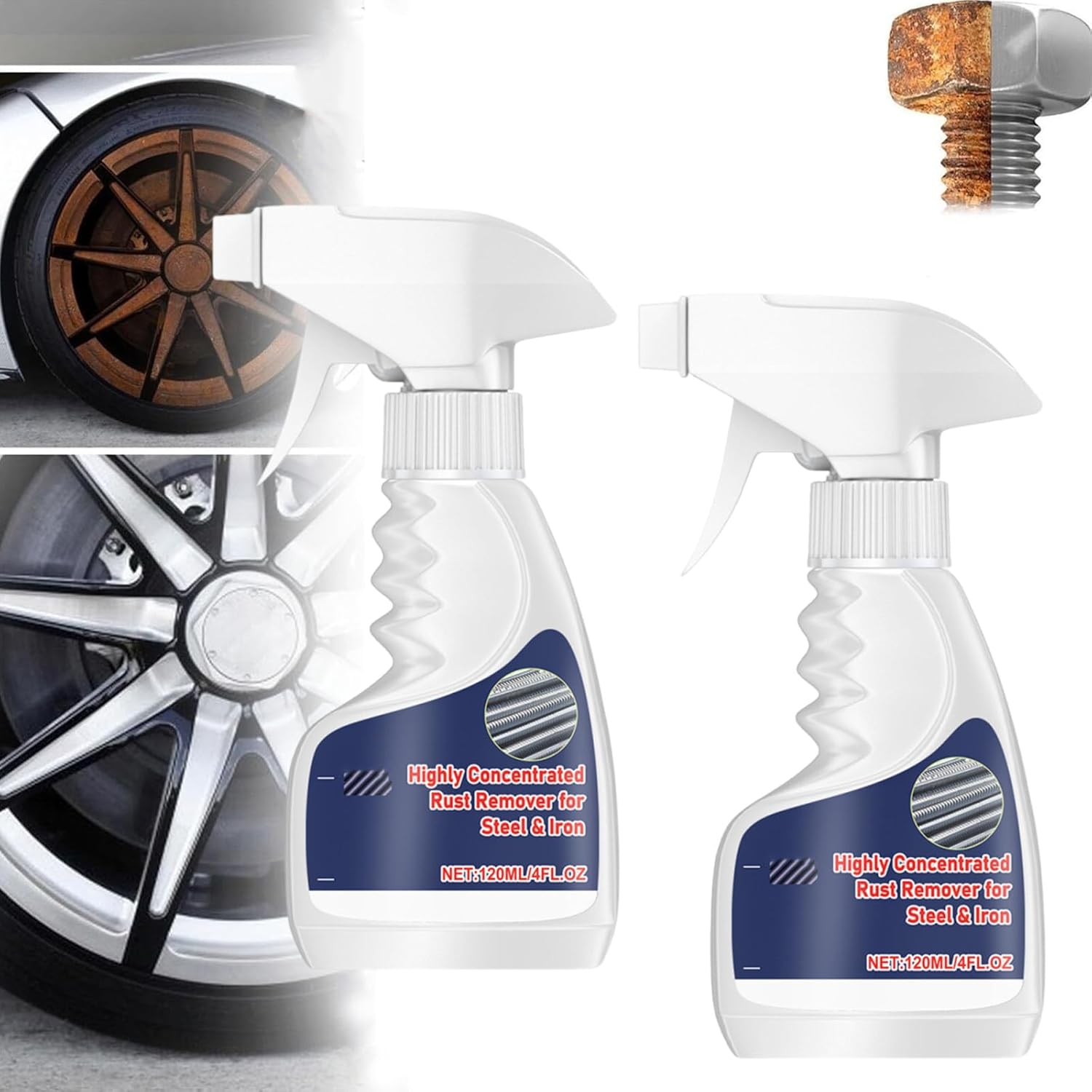 Heavy Duty Rust Remover Spray for Metal Surfaces