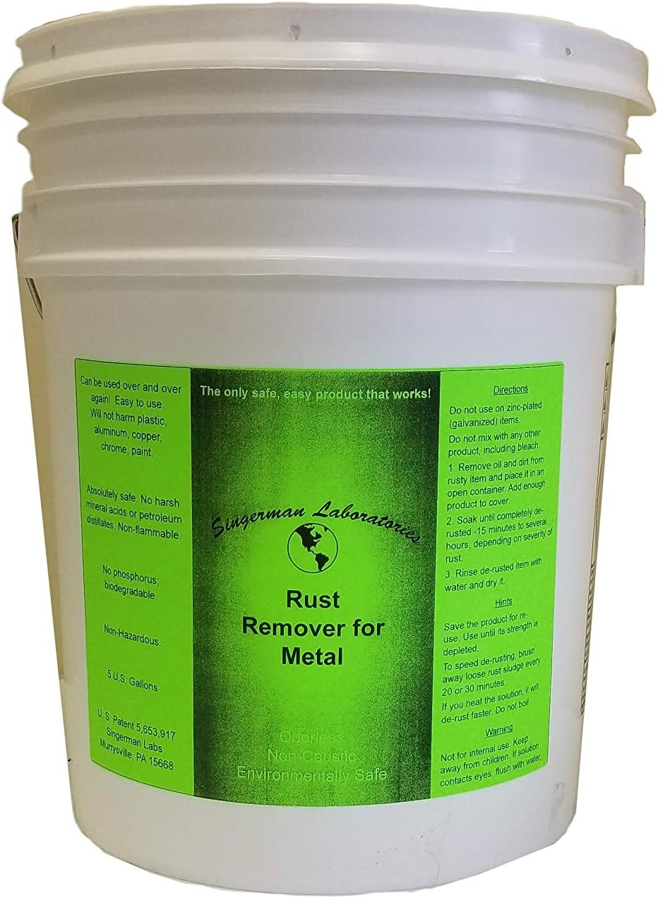 Singerman Rust Remover 5 Gallon Pail