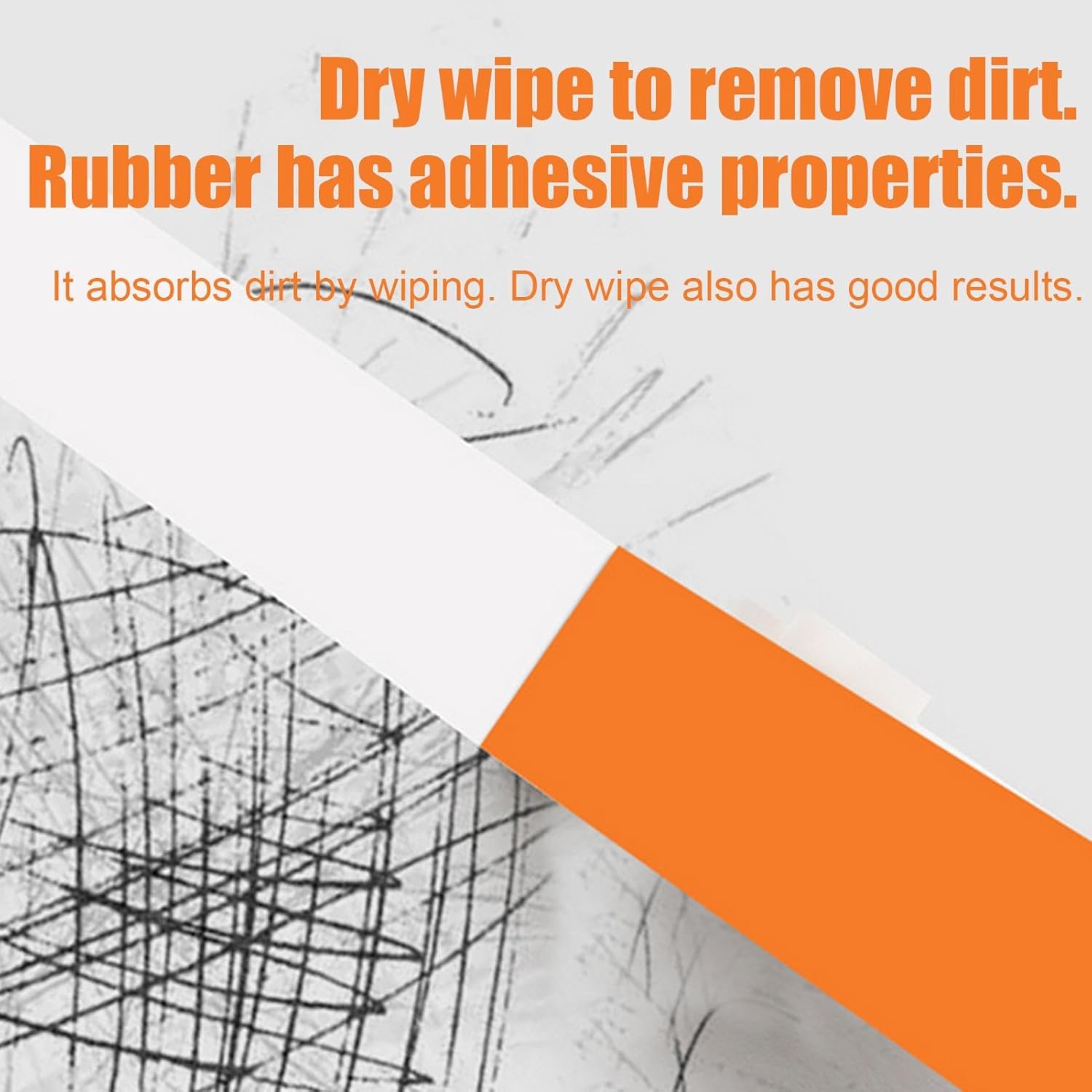 Stainless Steel Stain Remover with Natural Rubber
