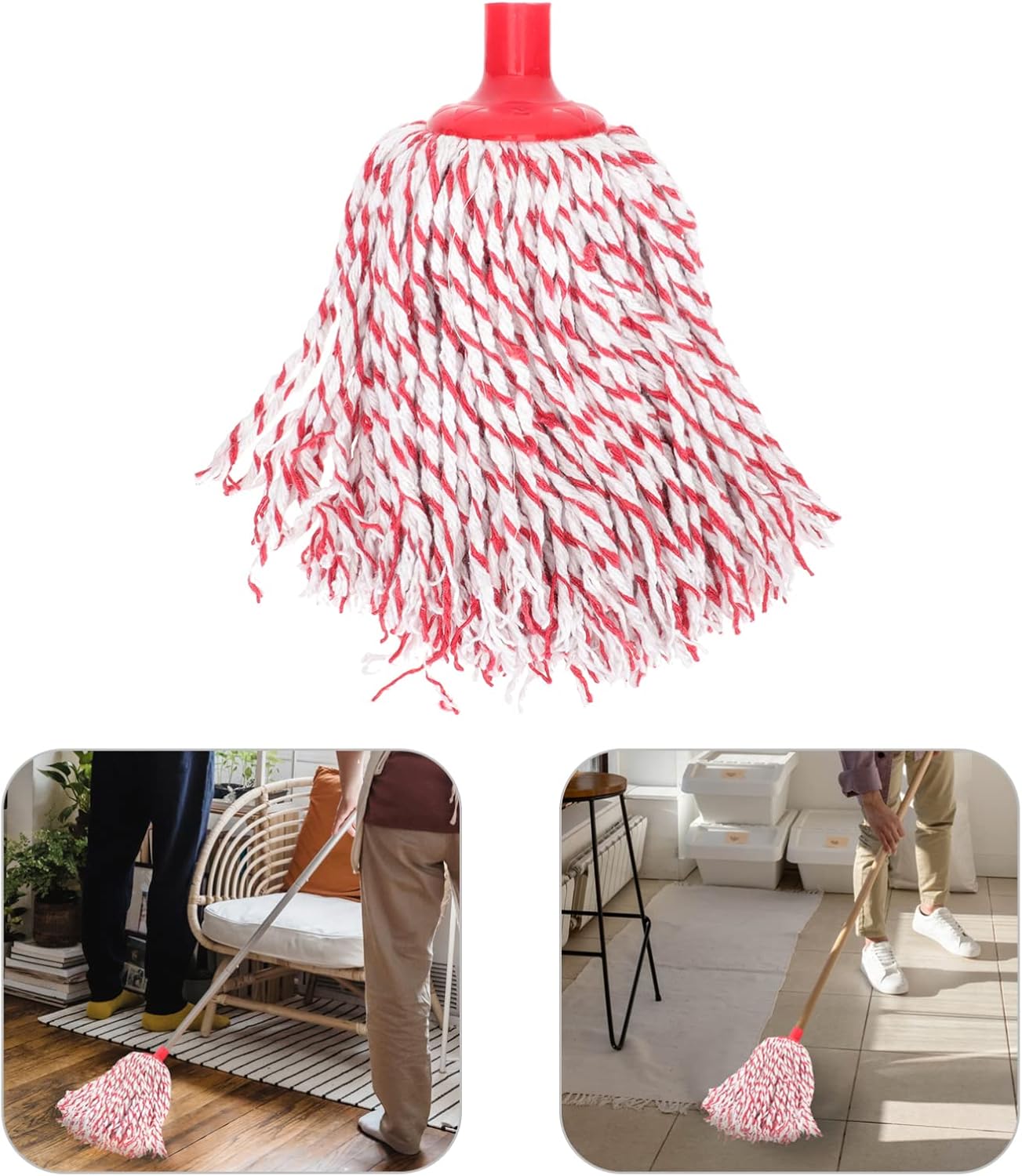 Ipetboom Heavy Duty Mop Head Refill