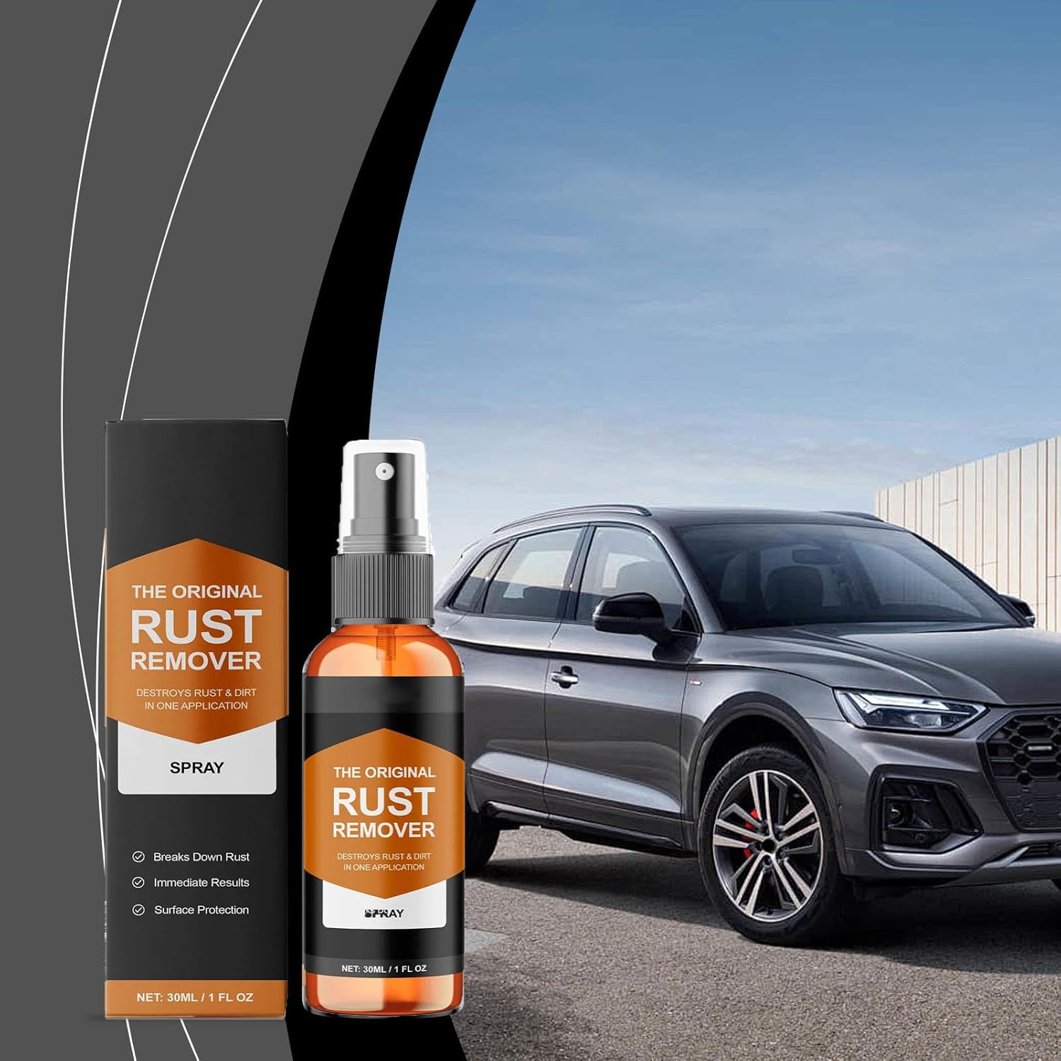 Fast-Acting Rust Remover Spray for Metal