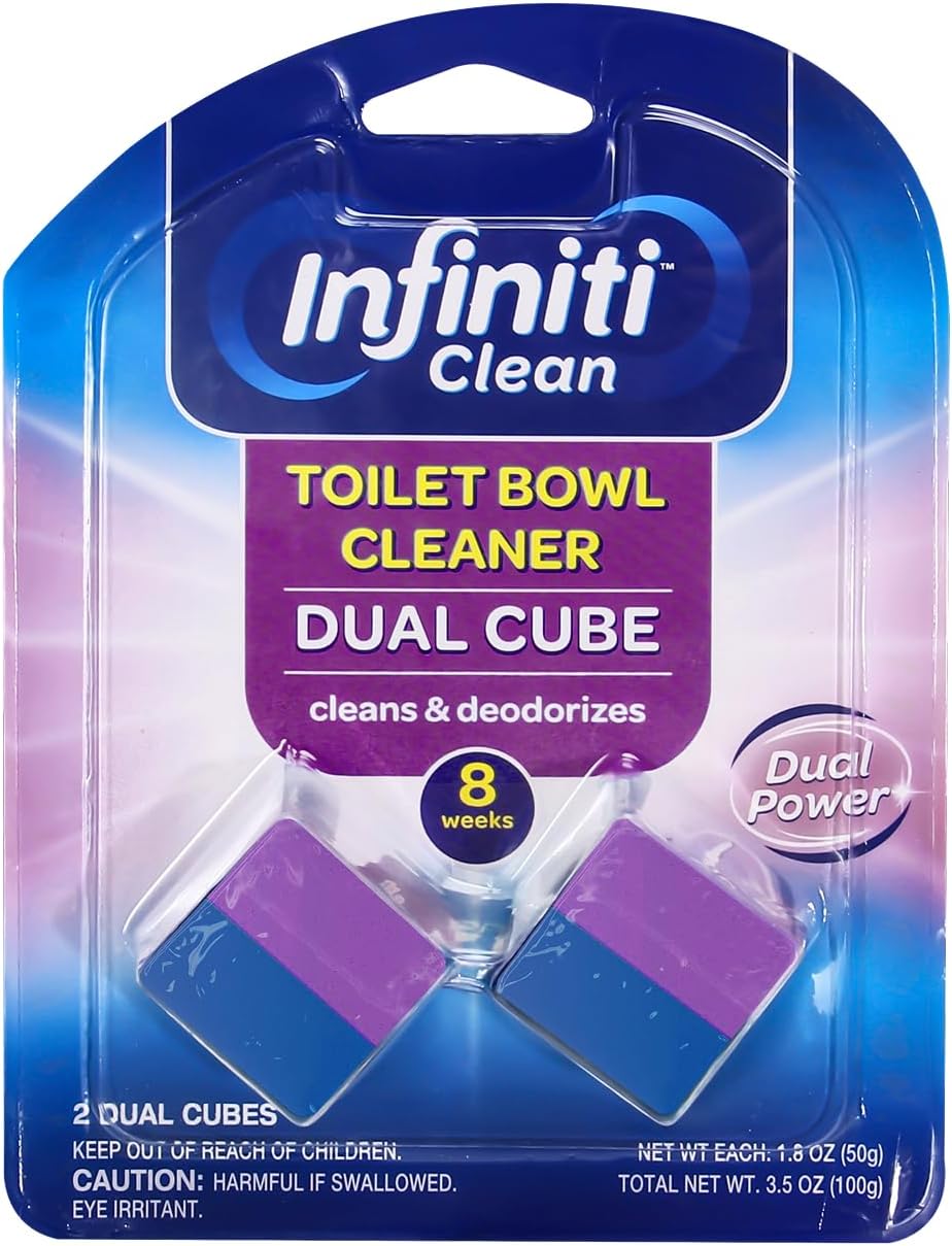 Infiniti Clean Toilet Cleaner Tablets 2 Count