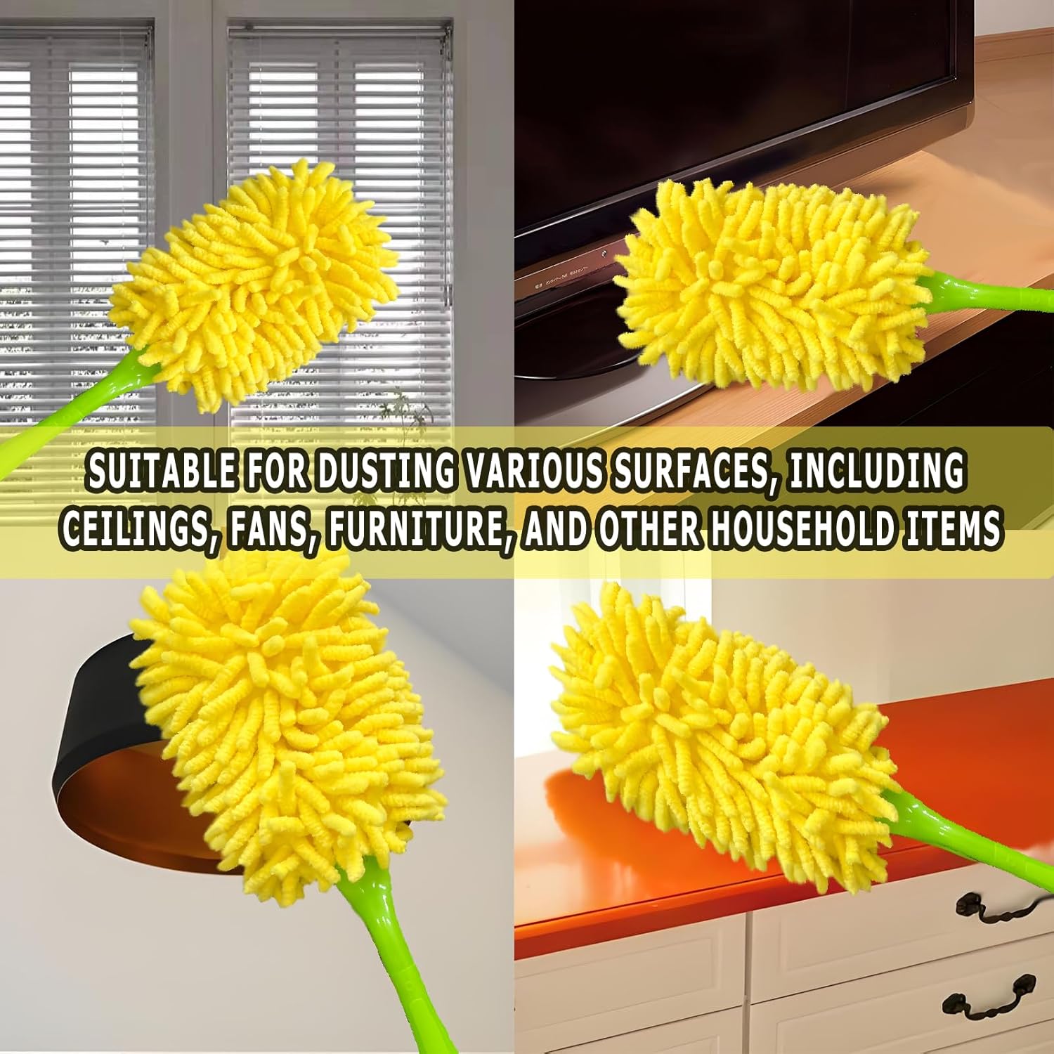 Febsow 2Pack Reusable Swiffer Dusters Refills