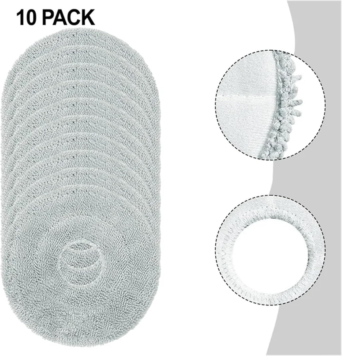 Vamarads Replacement Mop Cloth Set for JONR P20 Pro Vacuum Cleaner 1