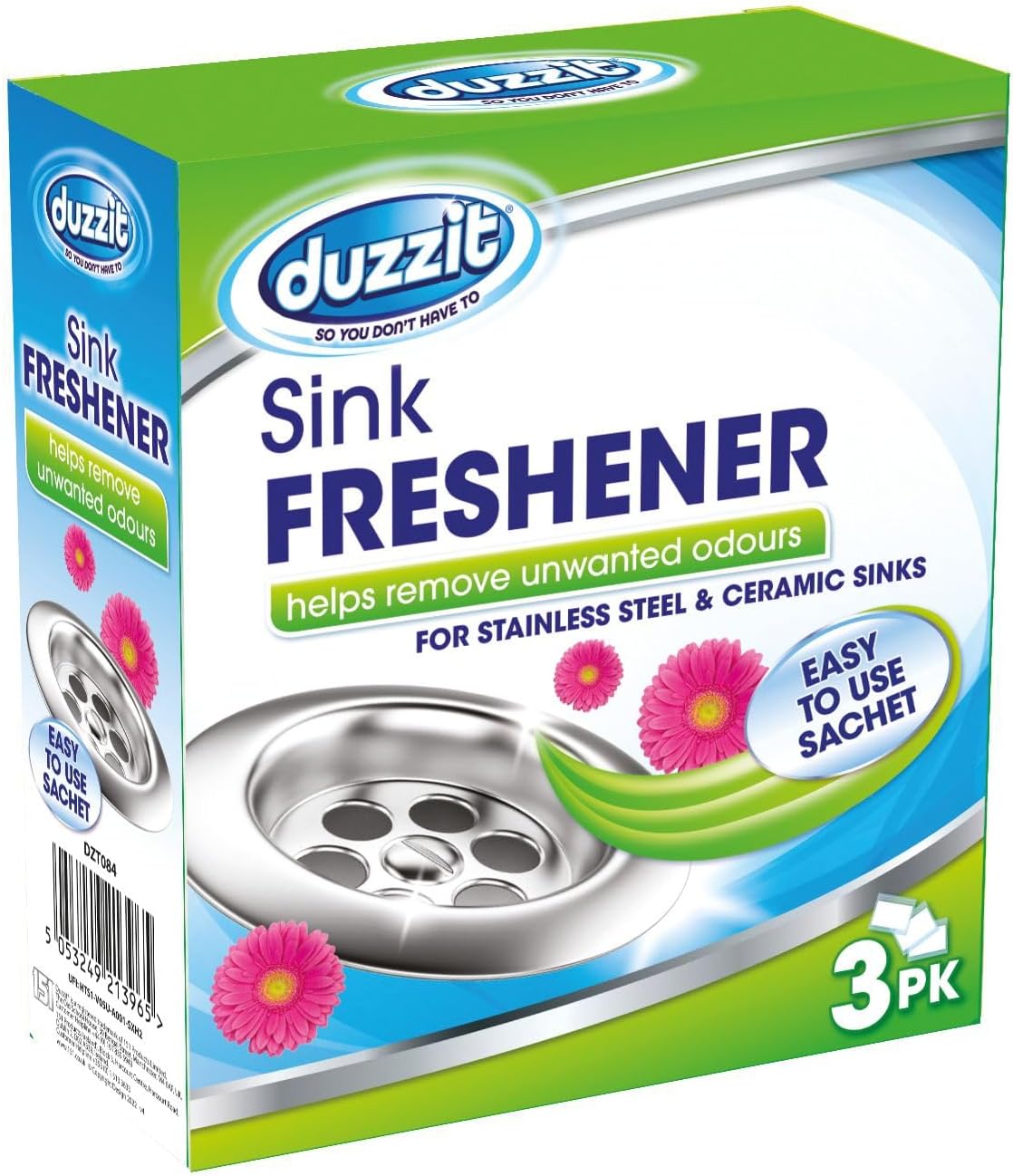 Duzzit Sink Freshener Green Pack Of 3
