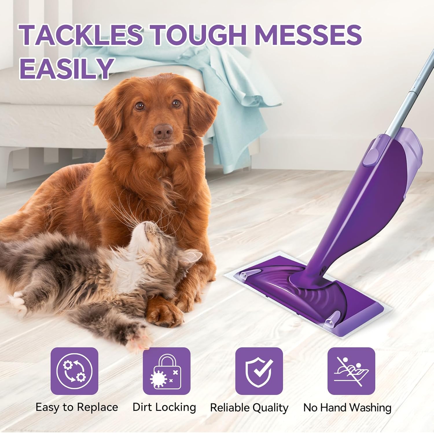 60 Count WetJet Pads Refills for Swiffer