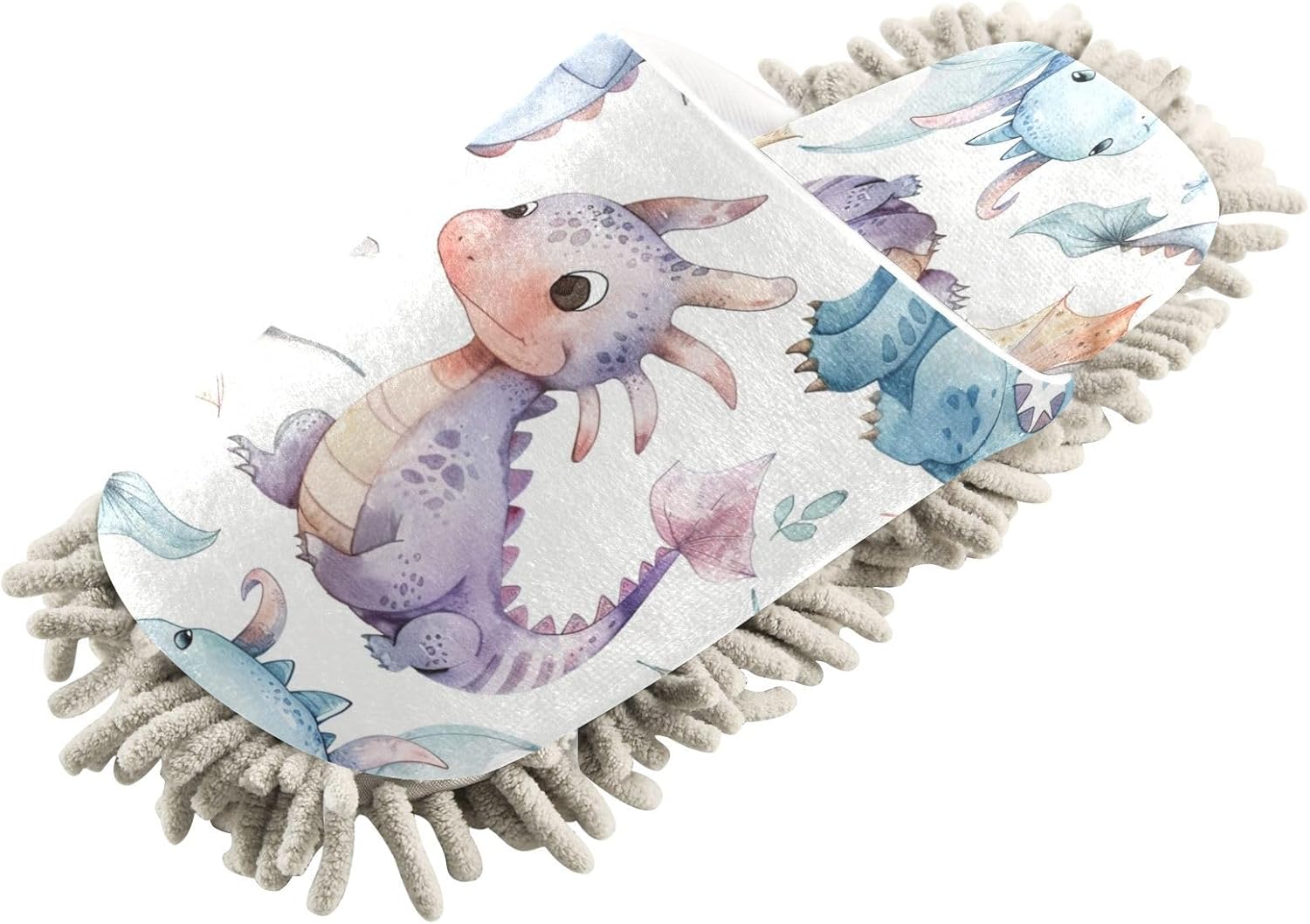 Zhirexin Cute Cartoon Water Dragon Cleaning Slippers