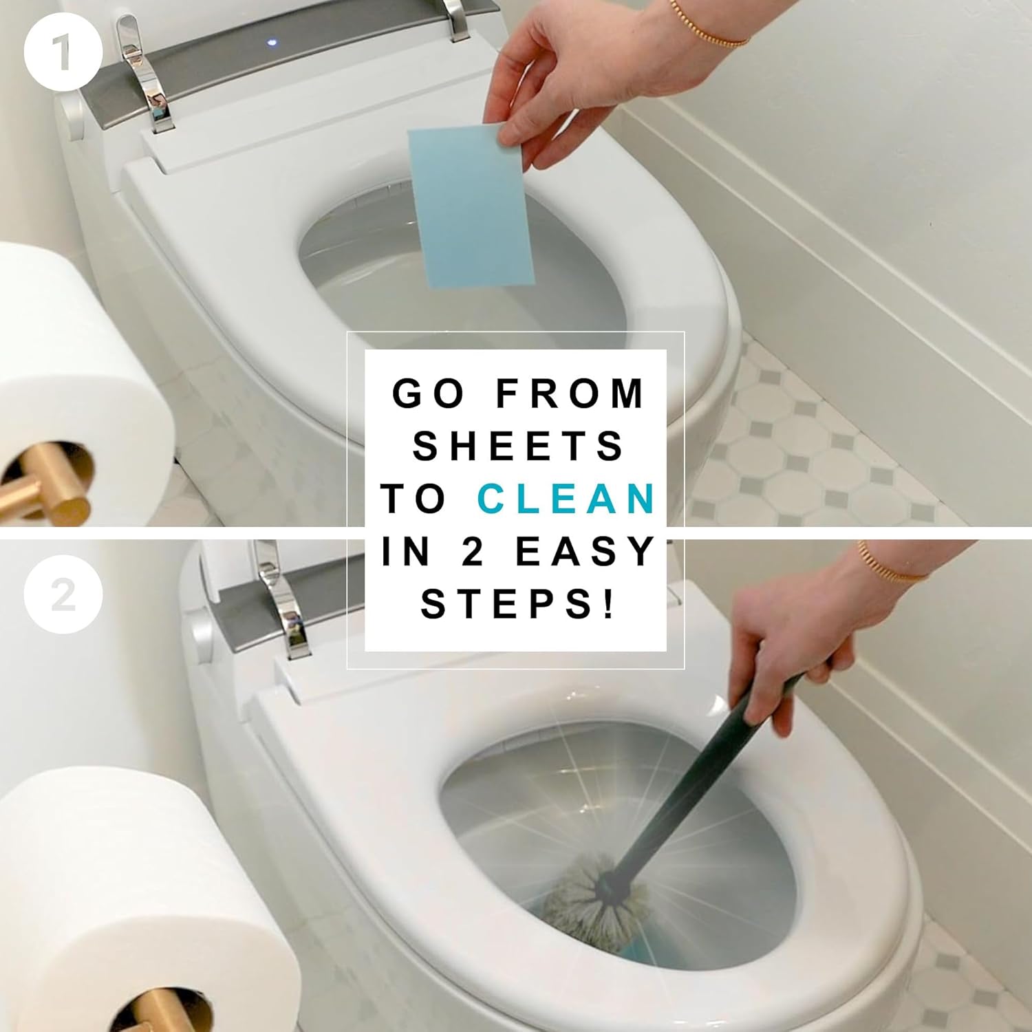 Soluble Care Sample Sheet Pack - Laundry Toilet Floor Hand Soap
