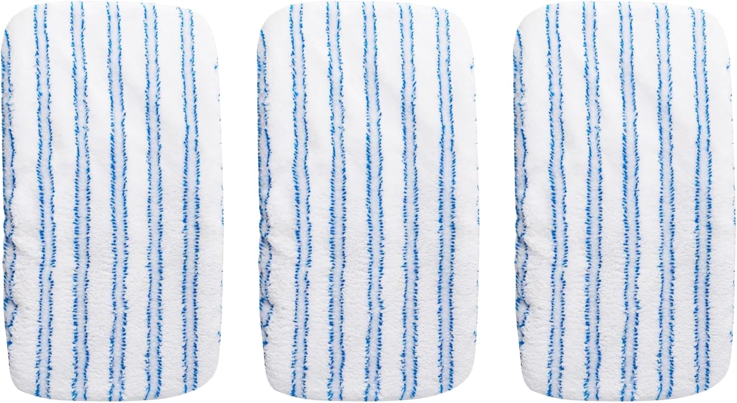 Matthew Microfiber Mop Refills for 15x8 Mops - 3Pcs Reusable Replacement Heads