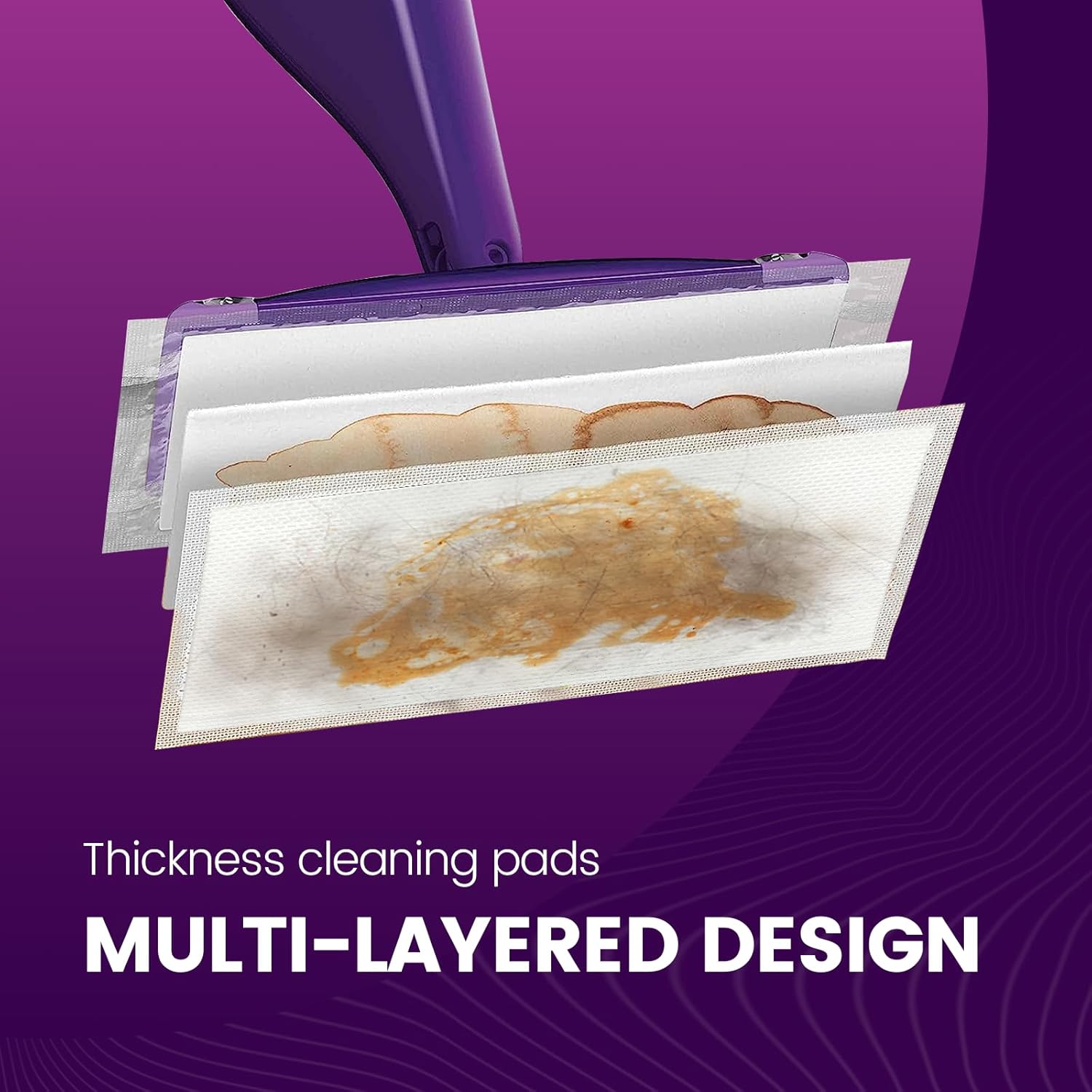 48 Pack Swiffer WetJet Replacement Pads - Heavy Duty Mopping Cloths