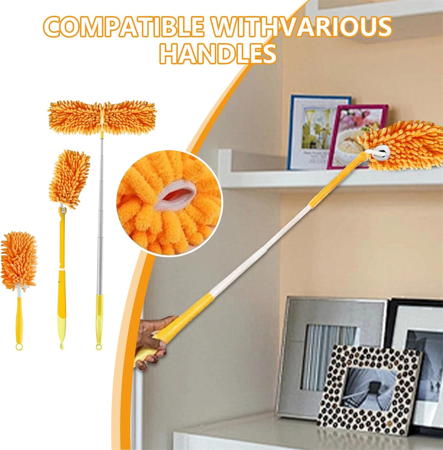Reusable Duster Refill for Swiffer 360 Heavy Duty