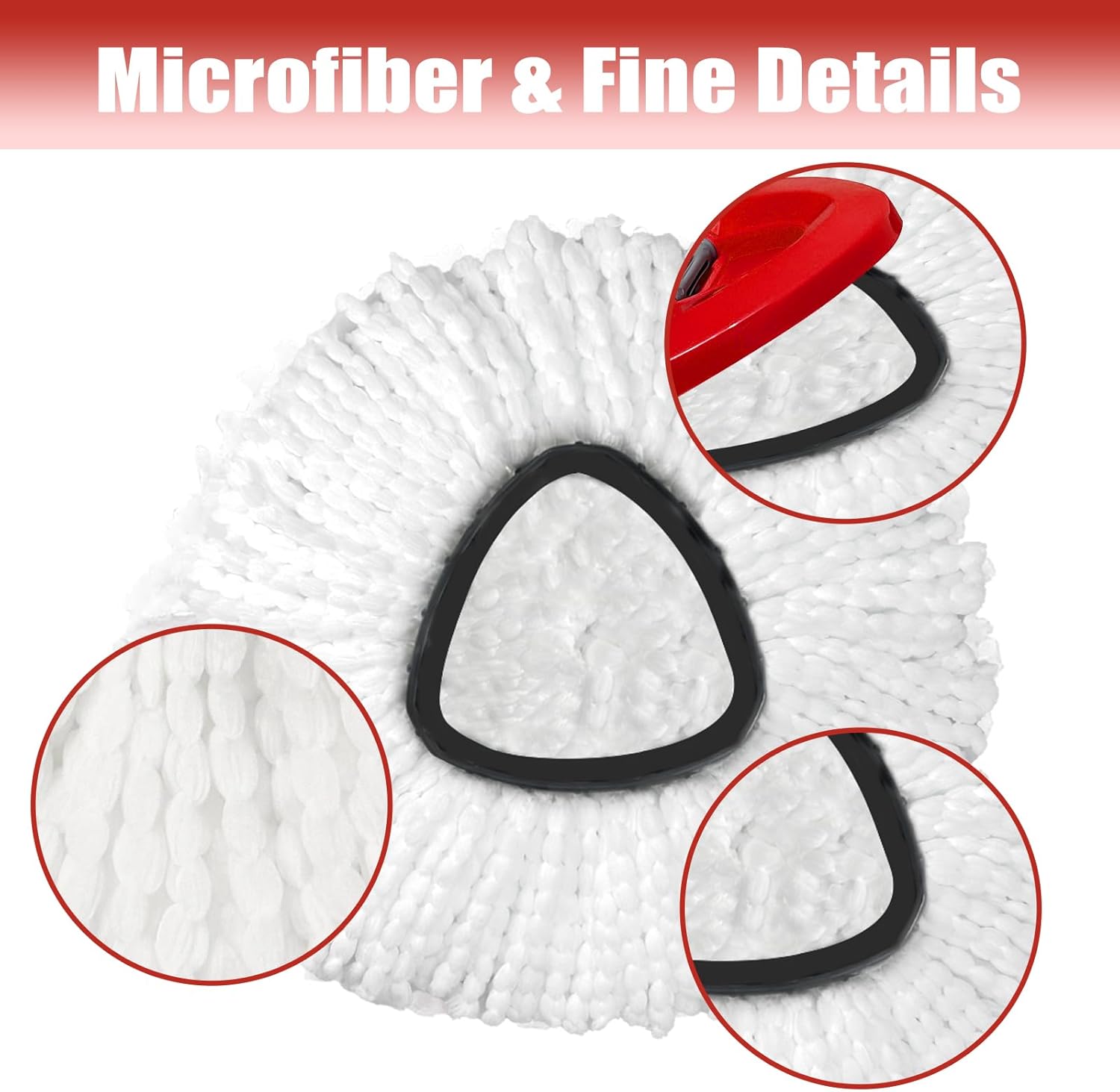 Koolstuffs Spin Mop Head Replacement 3 Pack CR01