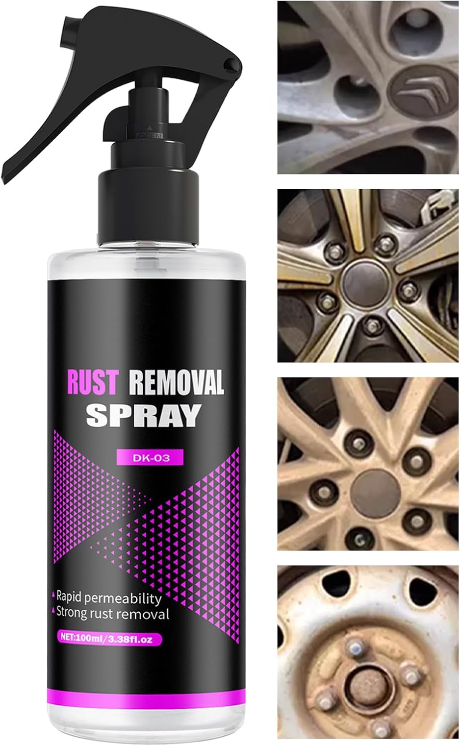 Rust Remover Spray - 100ml Vehicle Marine Cleaner