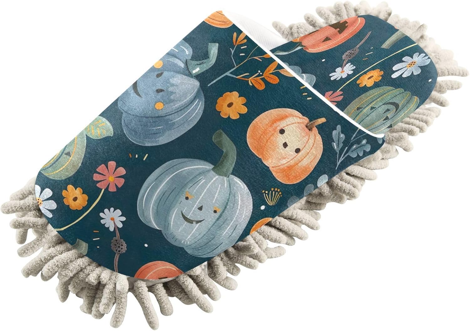 Zhirexin Halloween Cleaning Mop Slippers 1