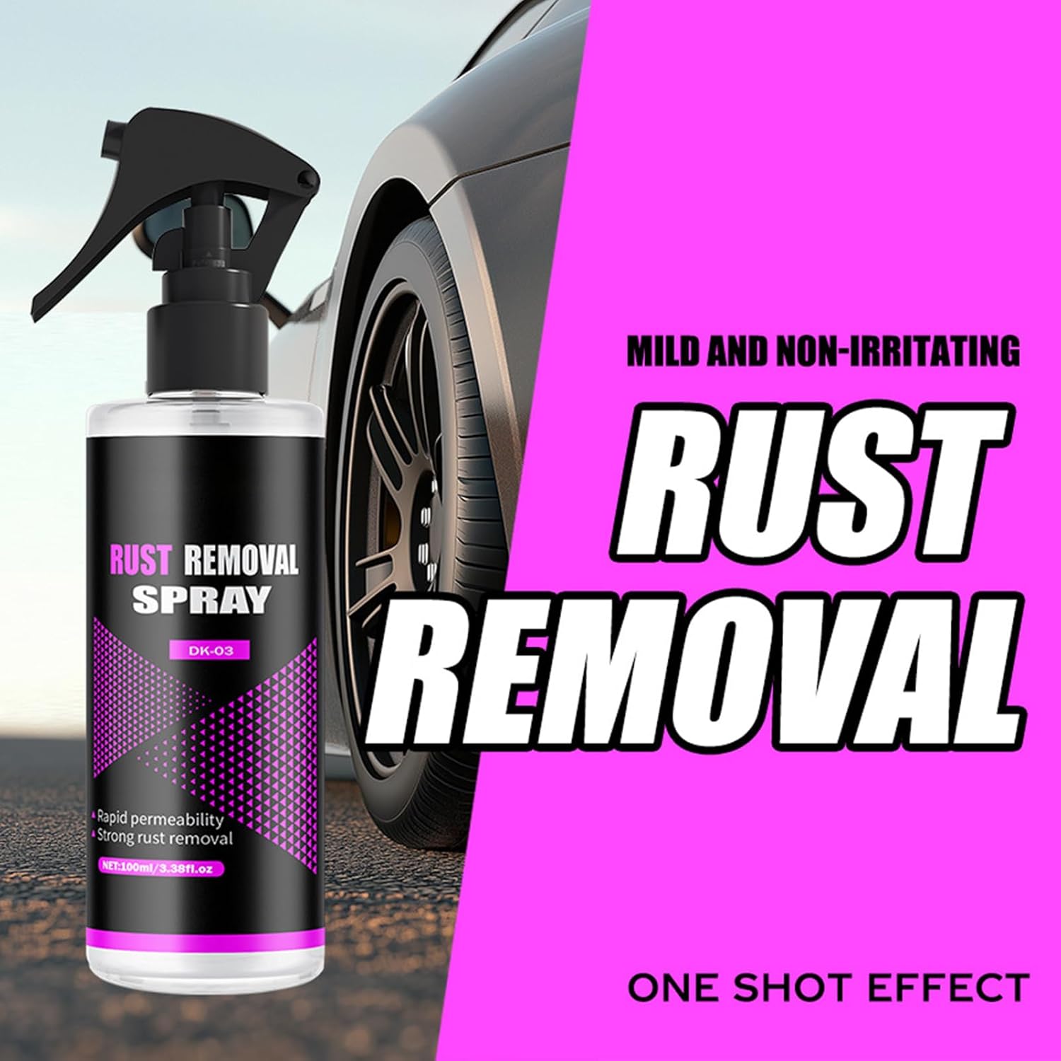 Rust Remover Spray - 100ml Vehicle Marine Cleaner