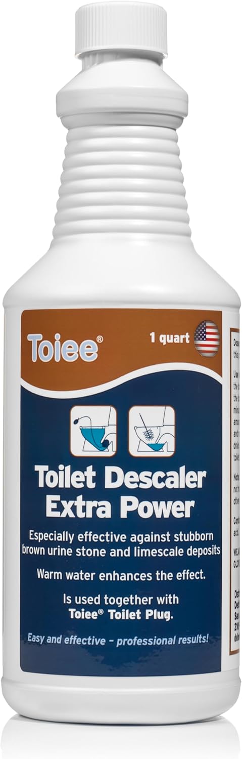 Toiee Toilet Descaler Extra Power 1 Quart 1