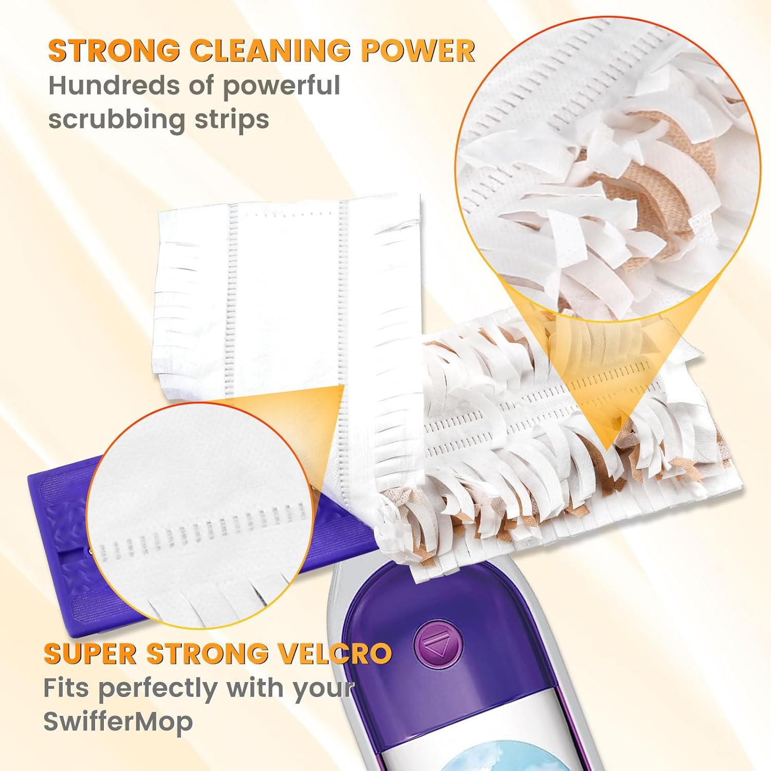 15 Count Swiffer PowerMop Refill Pads for Multi-Surface Cleaning