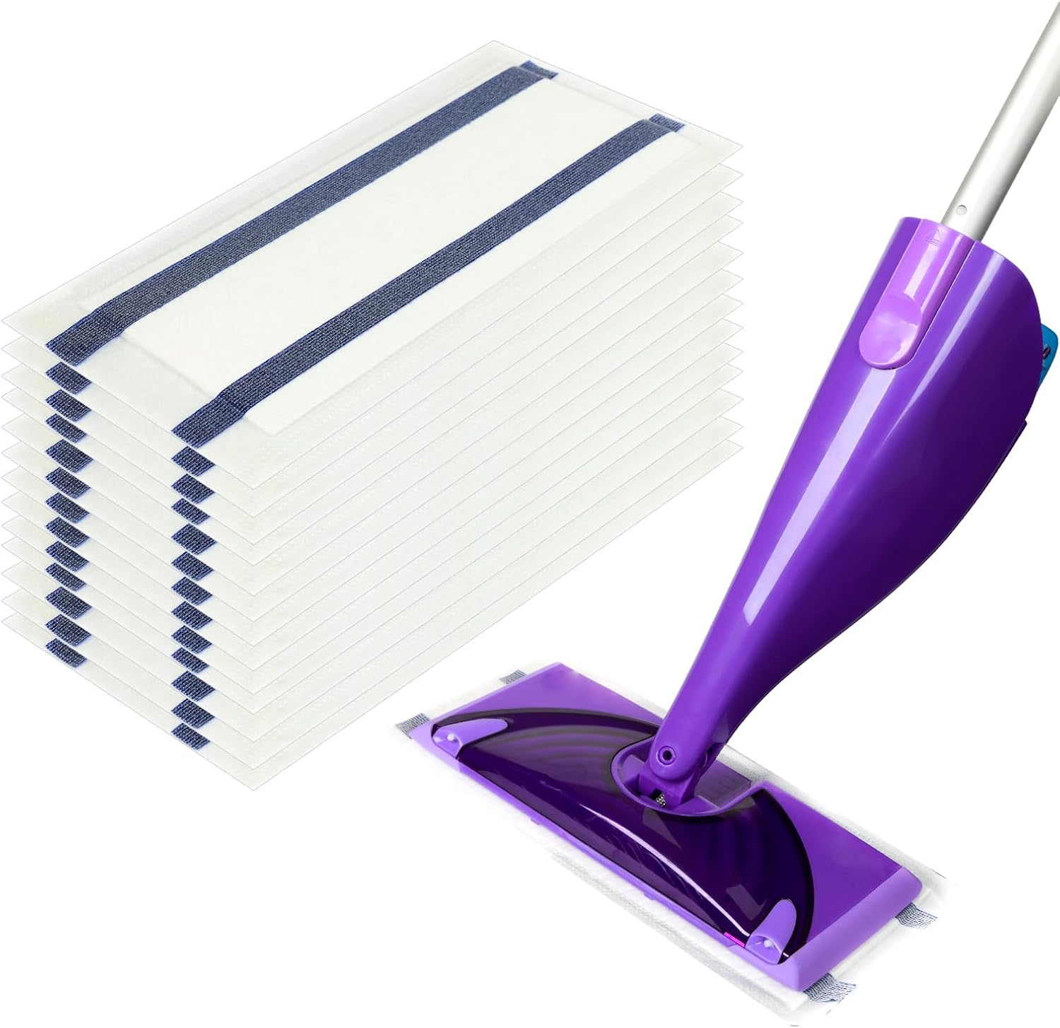 UKEENOR Hardwood Floor Cleaner Spray Mop Pad Refills 32 Count
