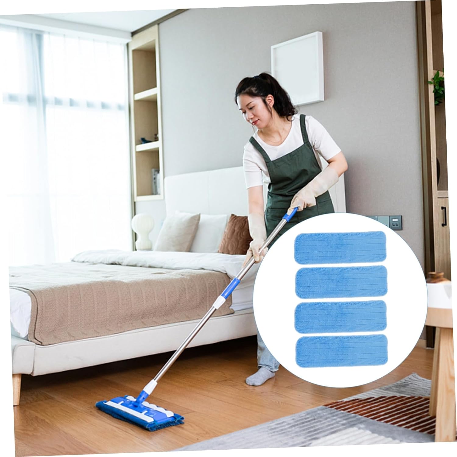 Ipetboom Refill Mop Pads for Hardwood Tile Marble Floors 1