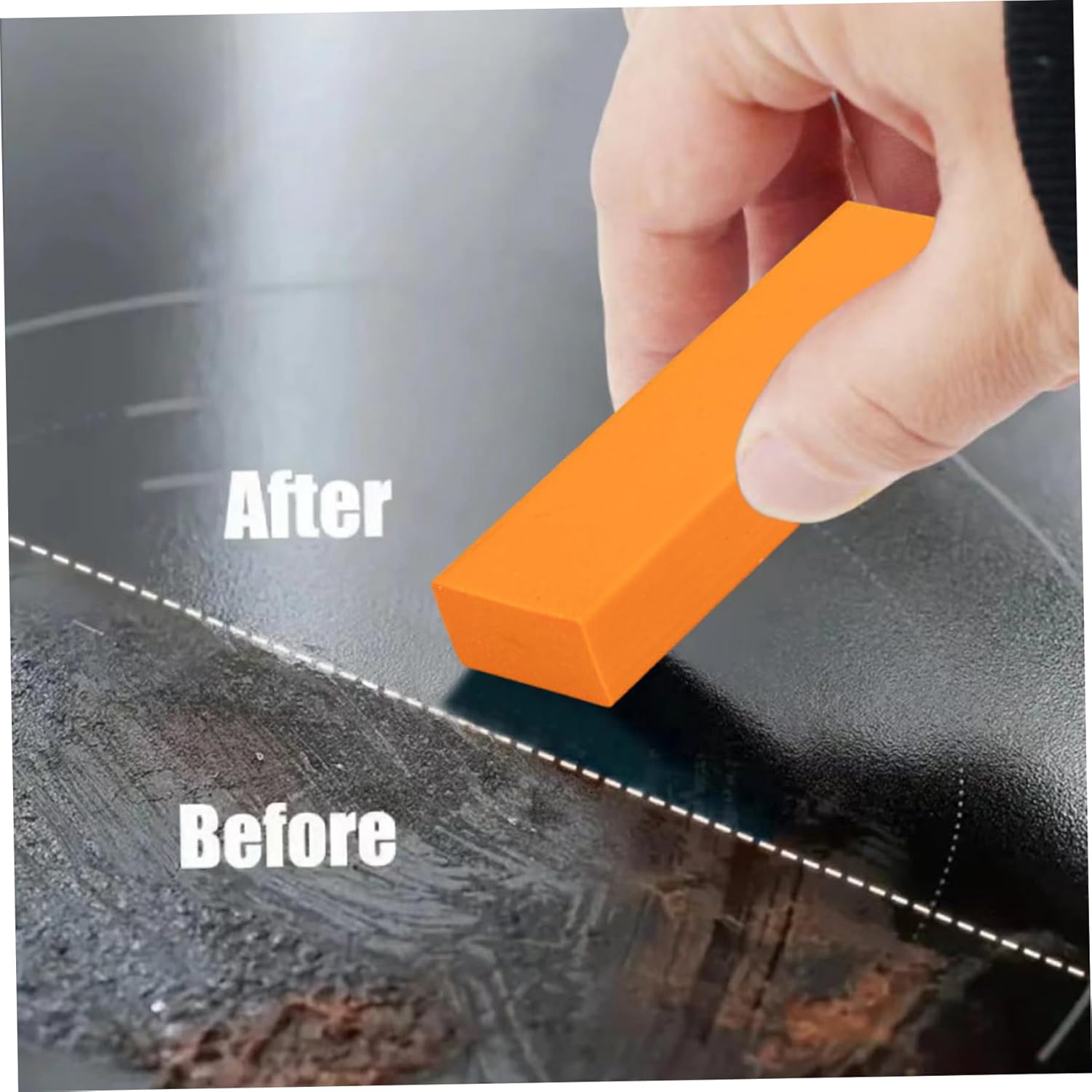 Muzrunq 6PCS Reusable Stainless Steel Scratch Remover