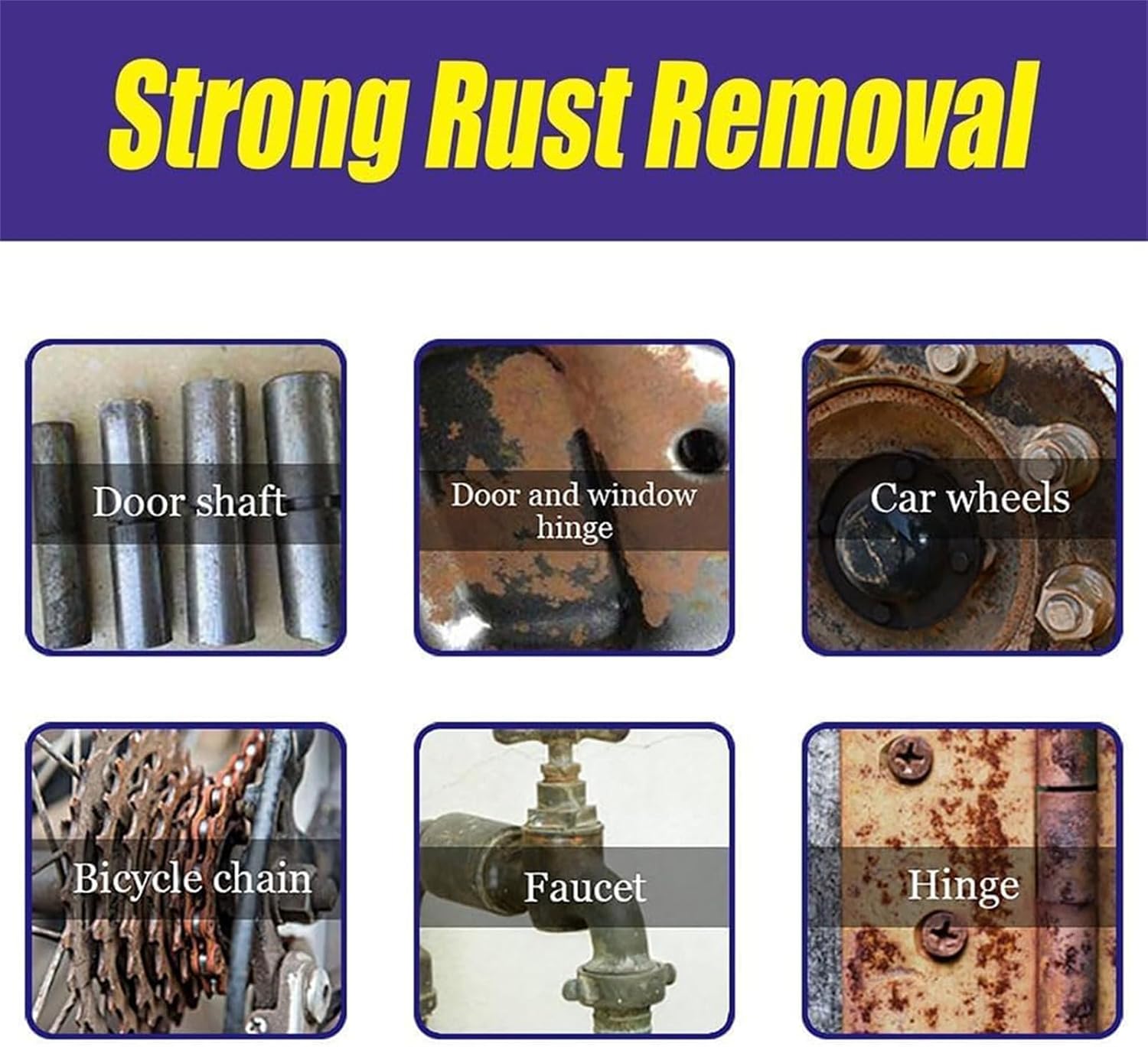 Fast-Acting Rust Remover Spray for Metal