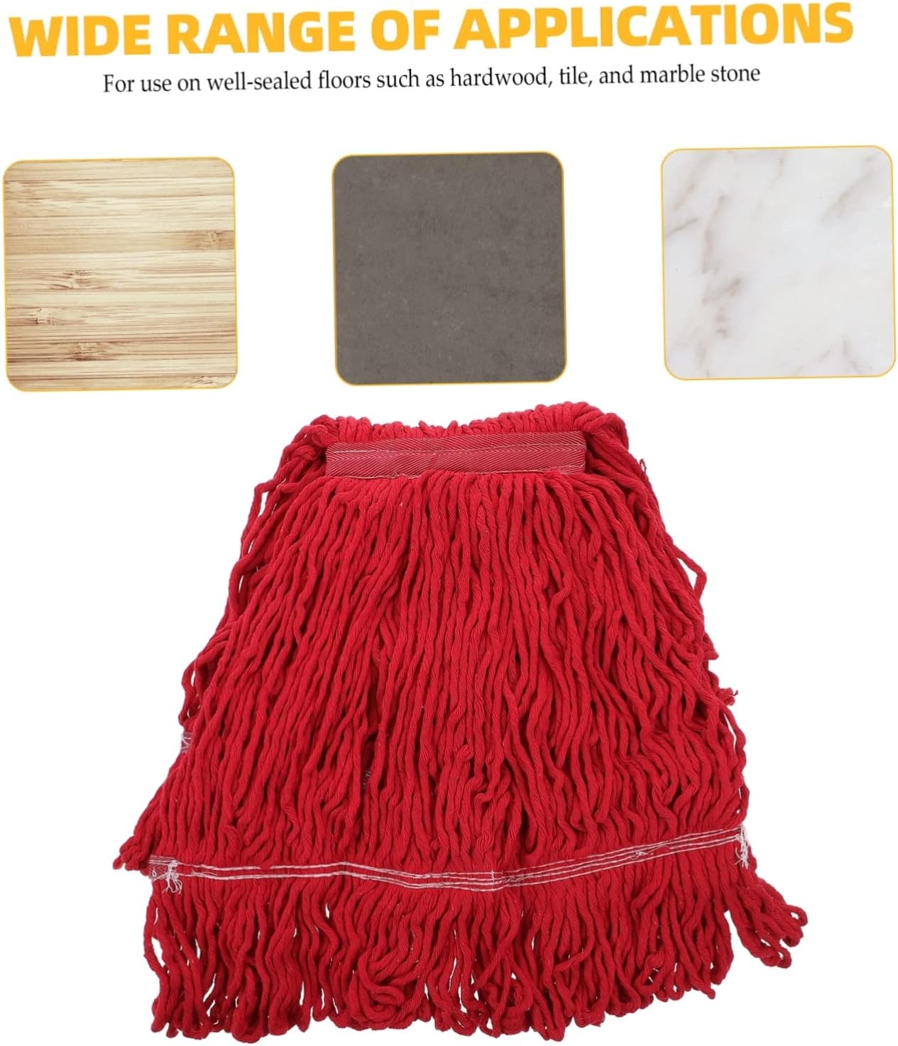 CALLARON Heavy Duty Cotton Yarn Mop Refill