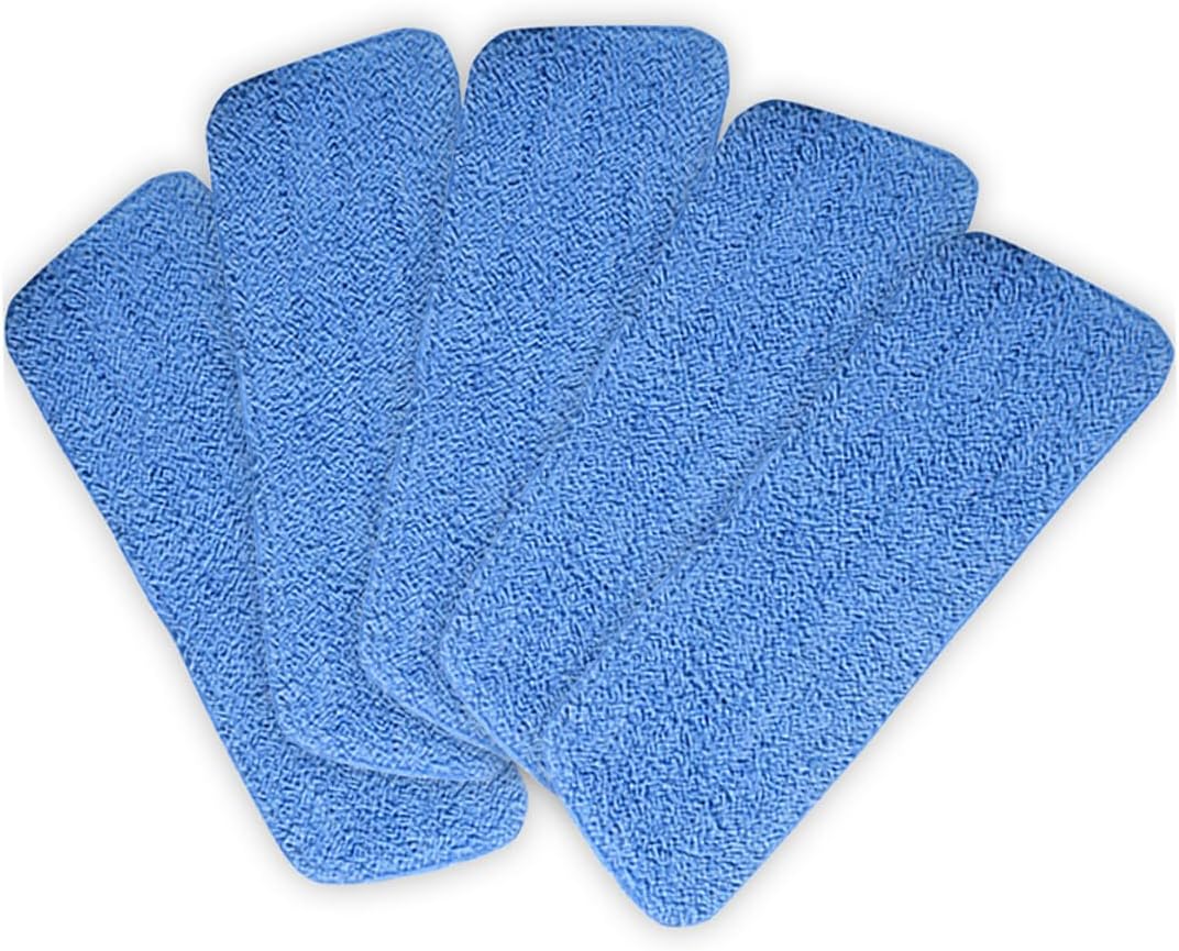 Minkissy 5pcs Microfiber Mop Head Pads Set