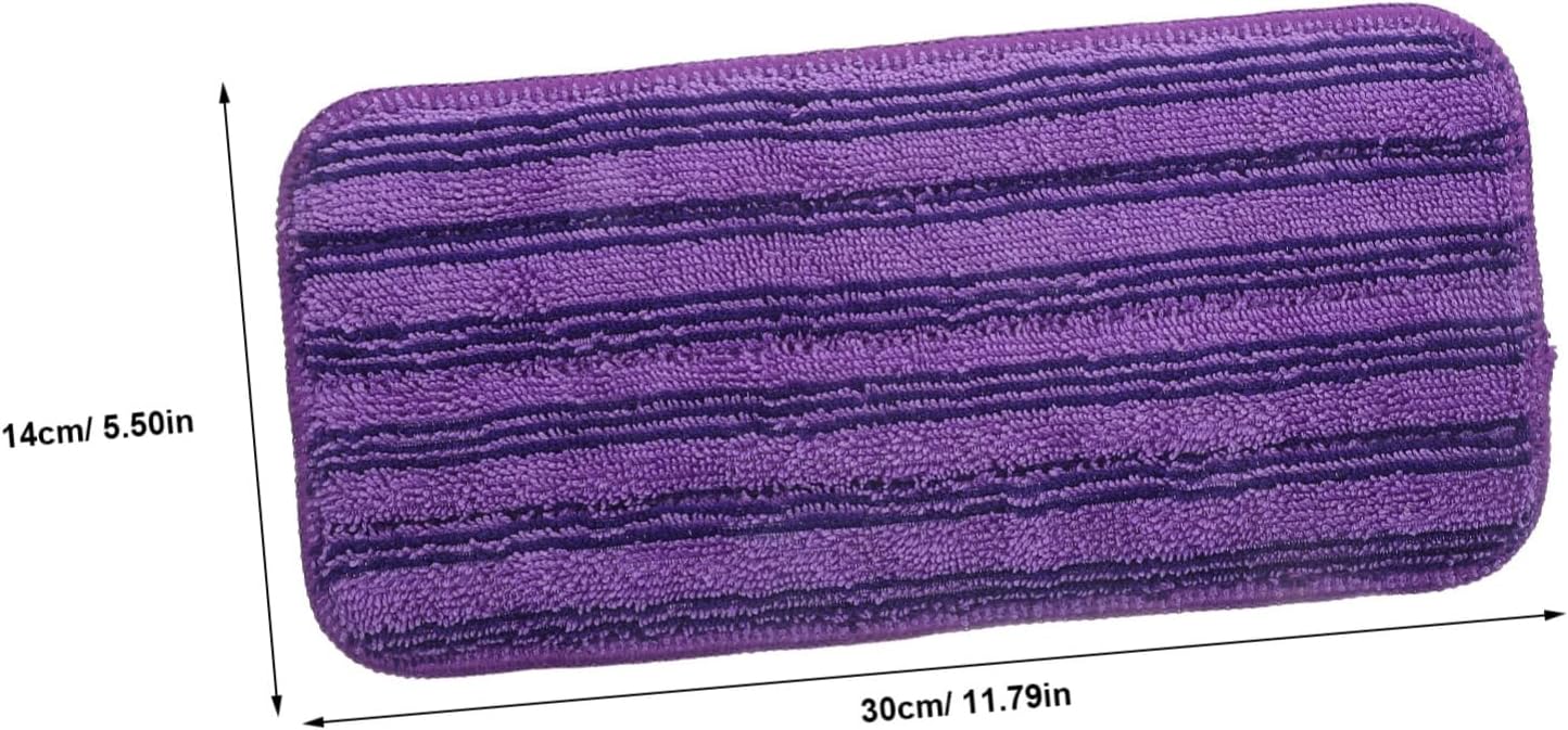 Minkissy 2 Pack Reusable Mop Pads for Efficient Cleaning