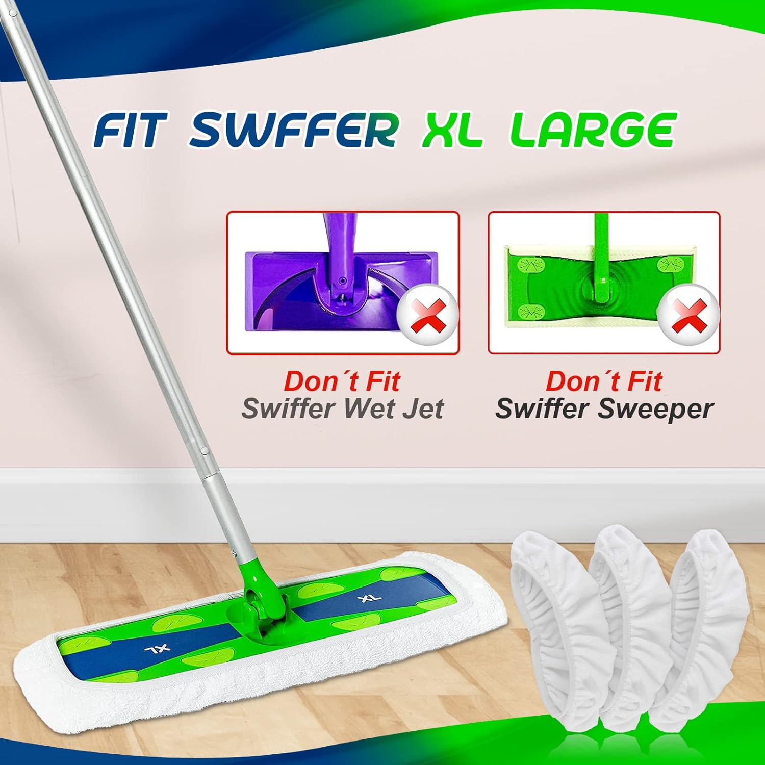 XL Wet Pads Refills for Swiffer XL Sweeper 1