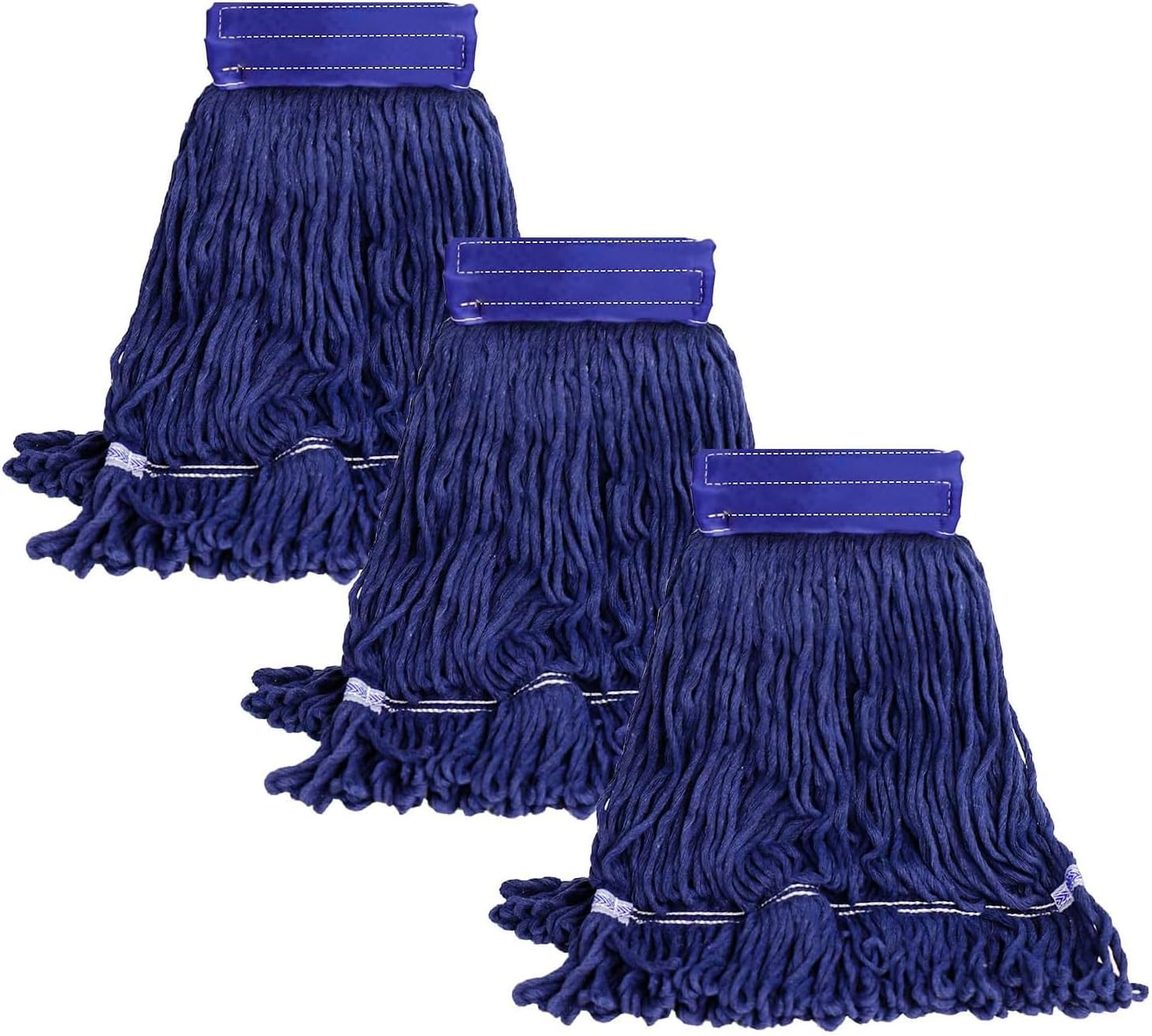 MOPTIMISTIC 24oz Looped Yarn Mop Head Pack of 3 1