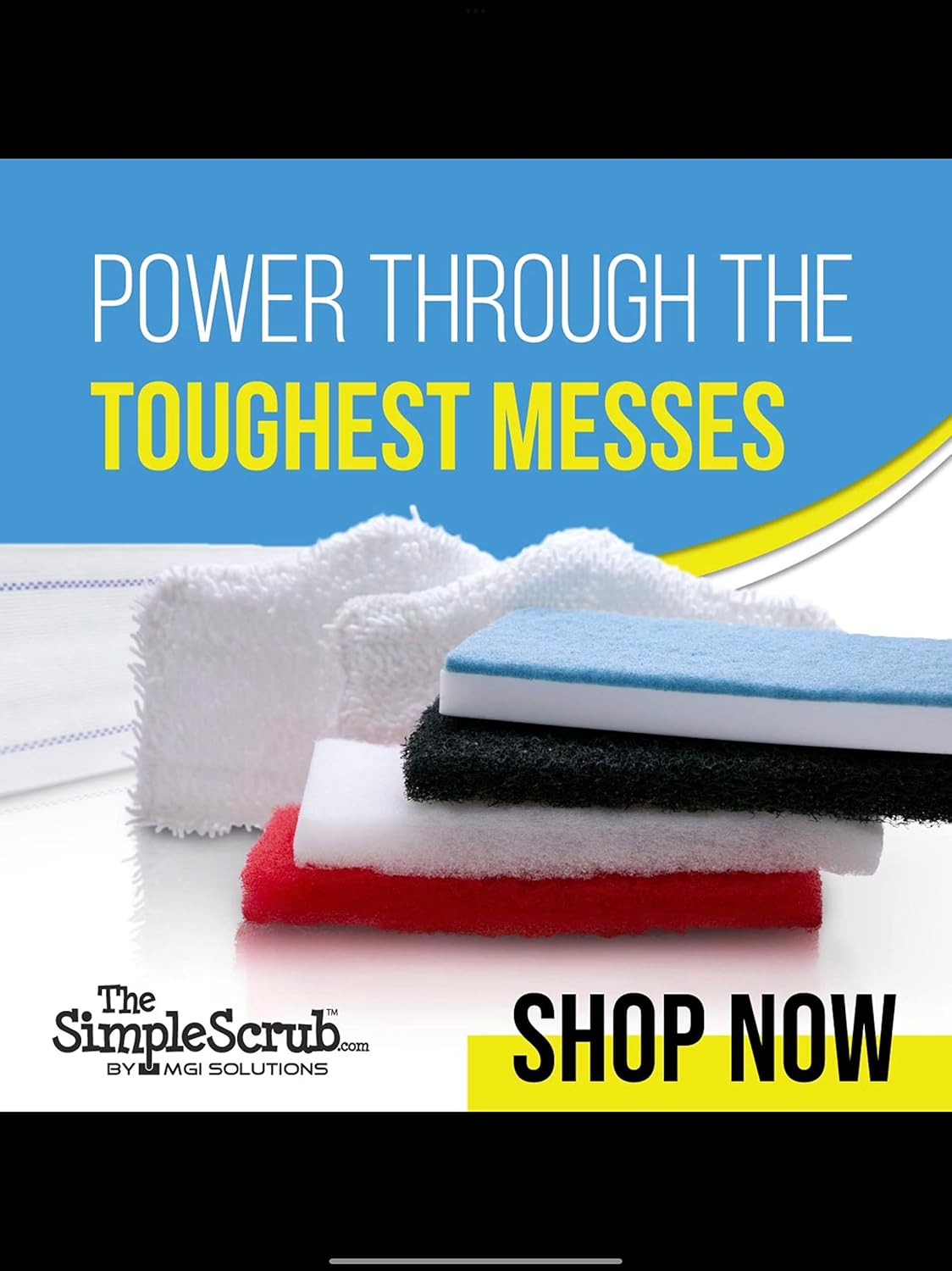 The Simple Scrub Tile Mop Brush Refill Pack 1