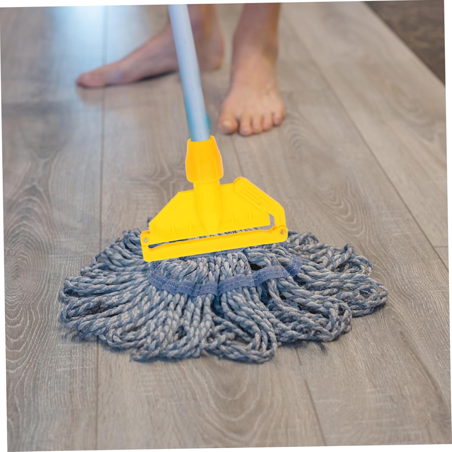 2PCS Detachable Mop Clip for Easy Replacement and Efficient Cleaning